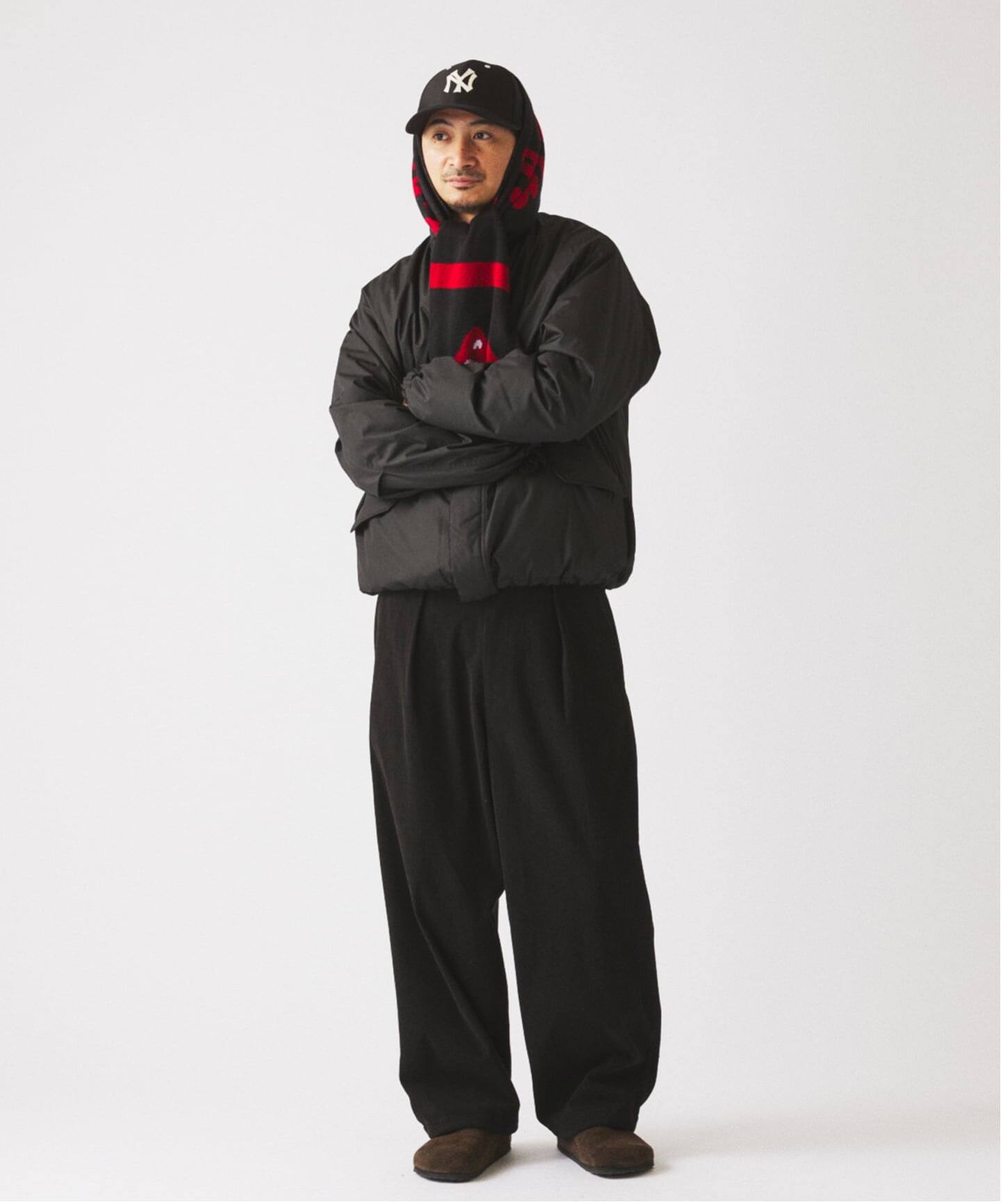 TAION / タイオン 別注 リバーシブル ショートモッズ ダウンブルゾン