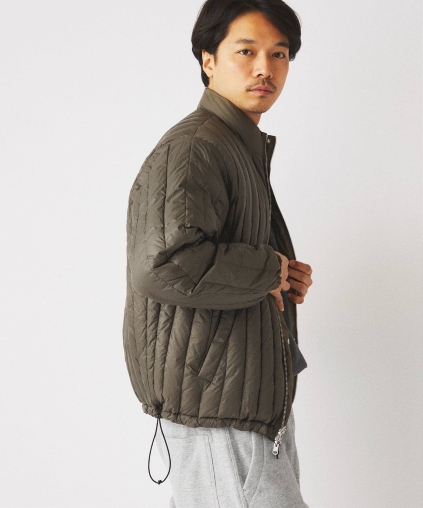 TAION / タイオン 別注 リバーシブル ショートモッズ ダウンブルゾン