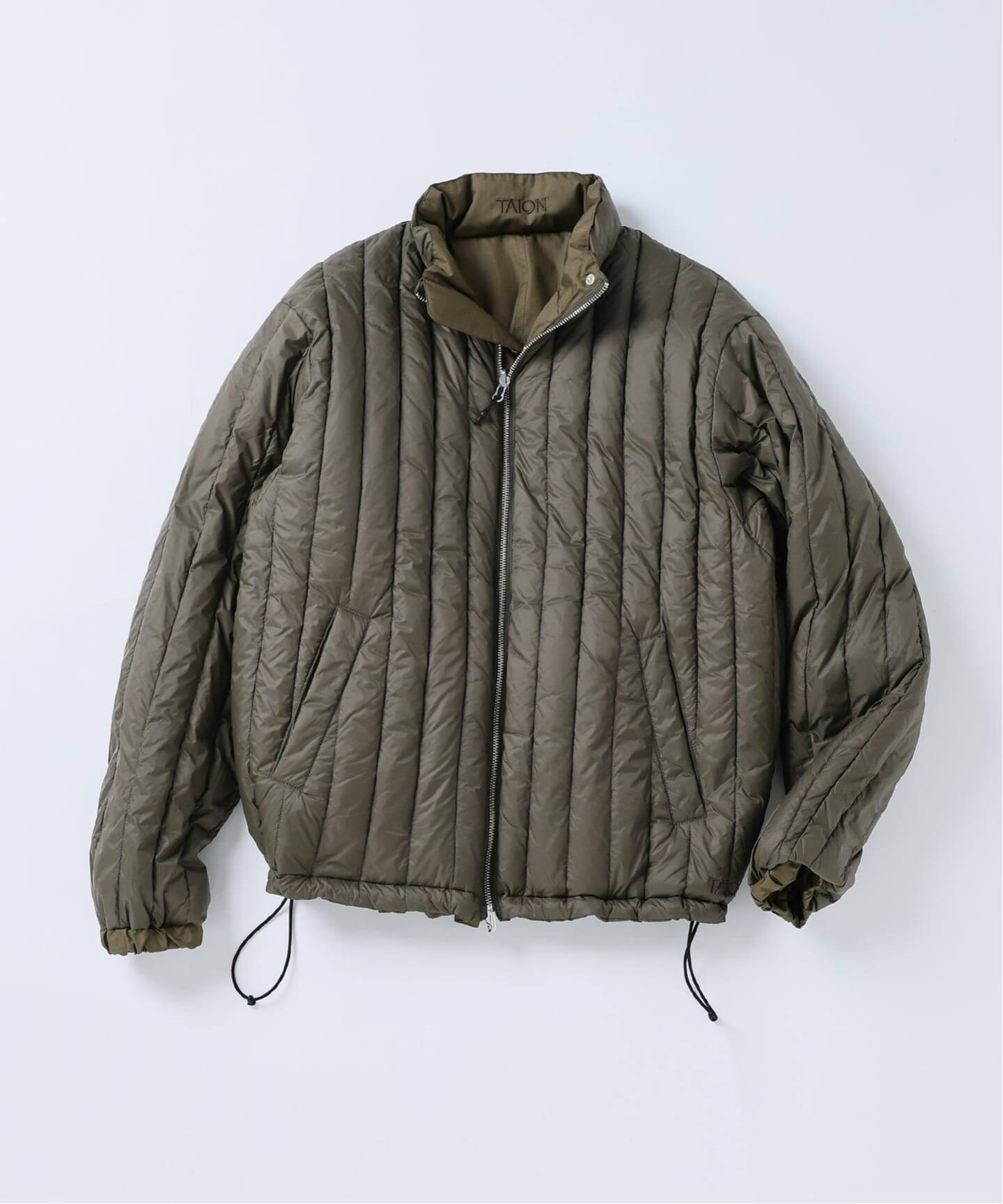 ジャーナルスタンダード　TAION別注　リバーシブル　ショートモッズダウン TAION / タイオン 別注 リバーシブル ショートモッズ ダウンブルゾン