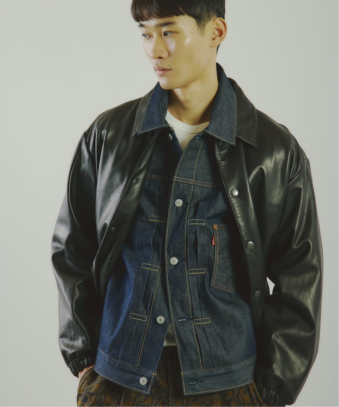 Levi's(R) / リーバイス(R) 別注 TYPE1 リジッド トラッカー
