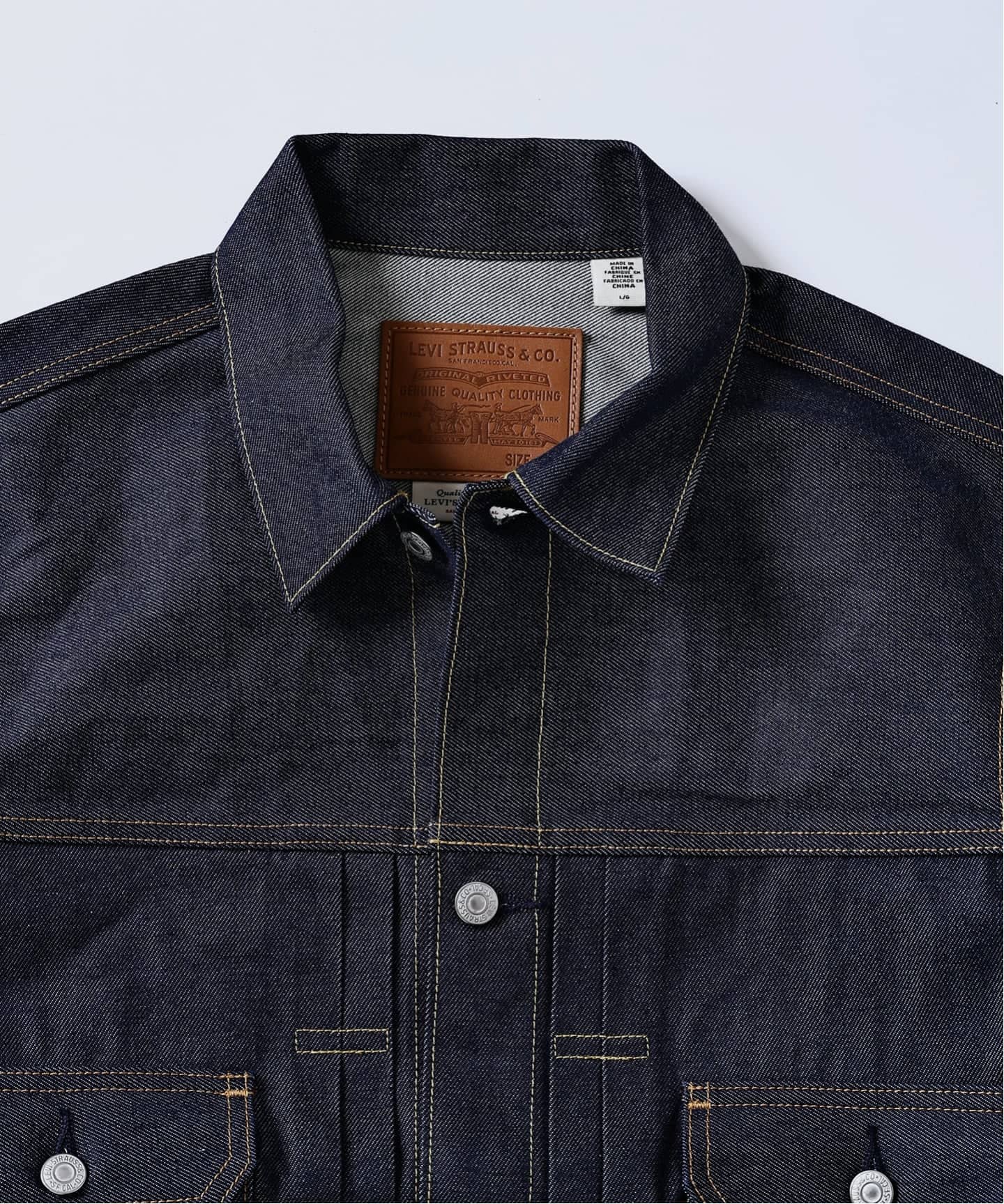 予約》Levi's(R) / リーバイス(R) 別注 TYPE2リジッド トラッカー