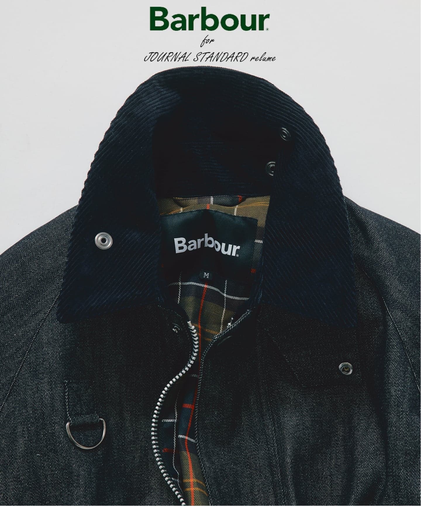 予約》BARBOUR / バブアー 別注 デニム スペイジャケット（デニム