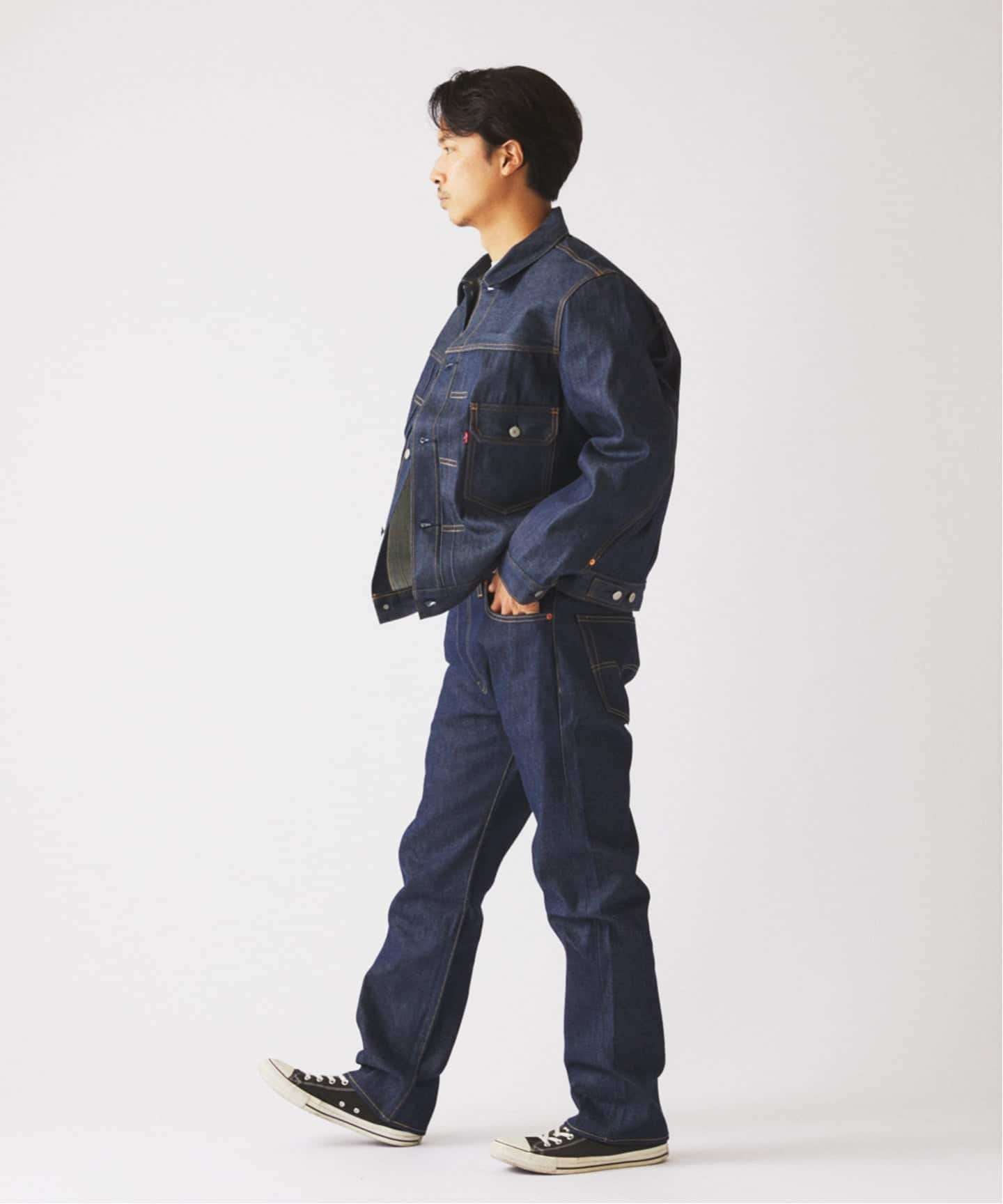 追加予約》Levi's(R) / リーバイス(R) 別注 TYPE2リジッド トラッカー