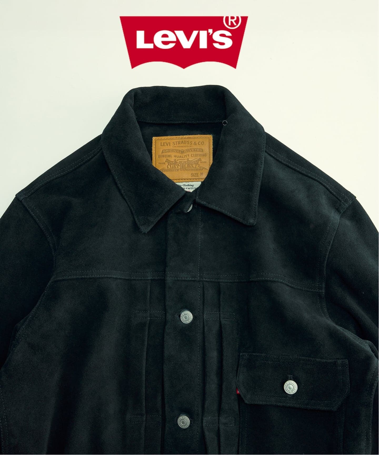 予約》Levi's(R) / リーバイス(R) 別注 TYPE1スエード トラッカー