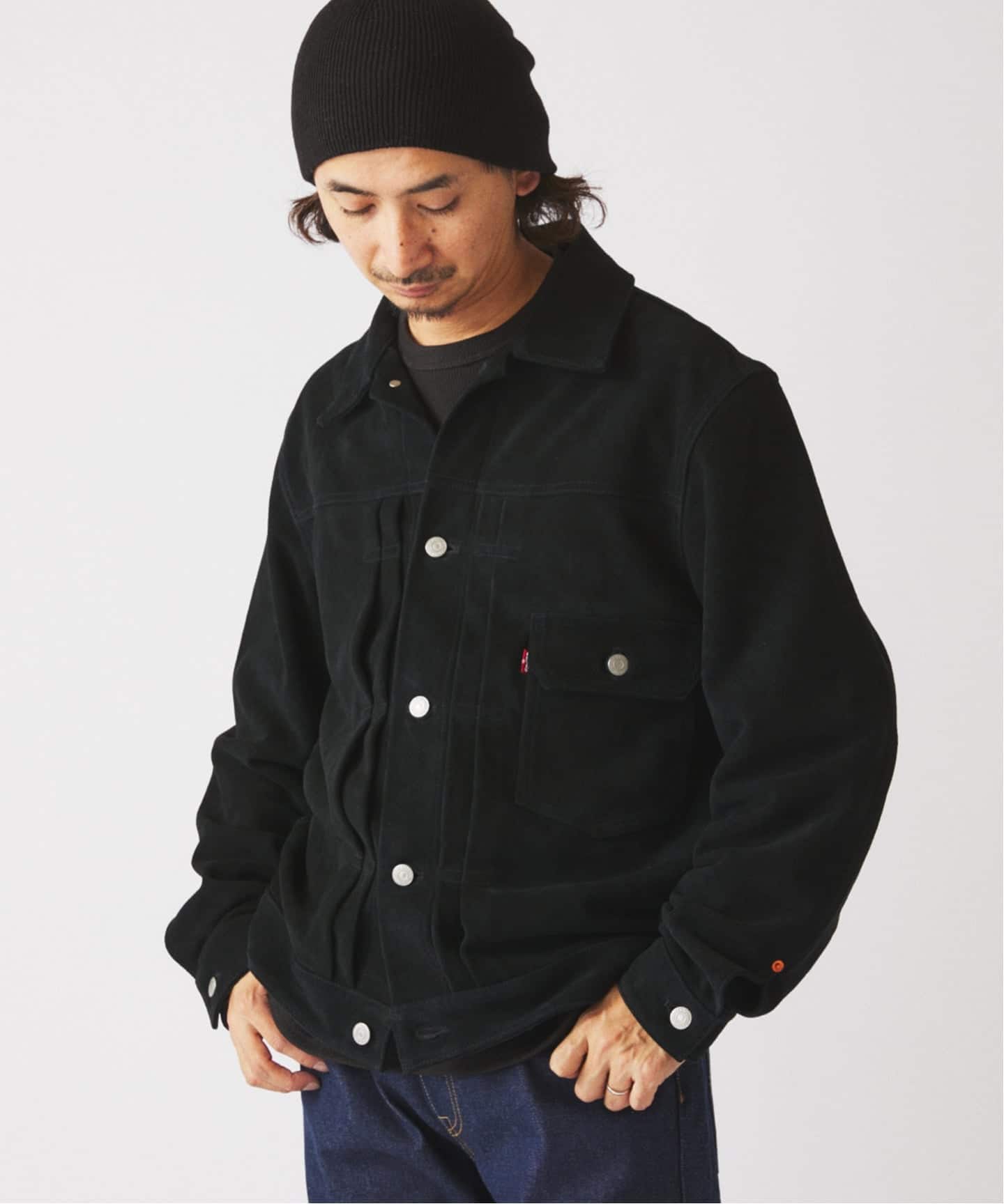 予約》Levi's(R) / リーバイス(R) 別注 TYPE1スエード トラッカー