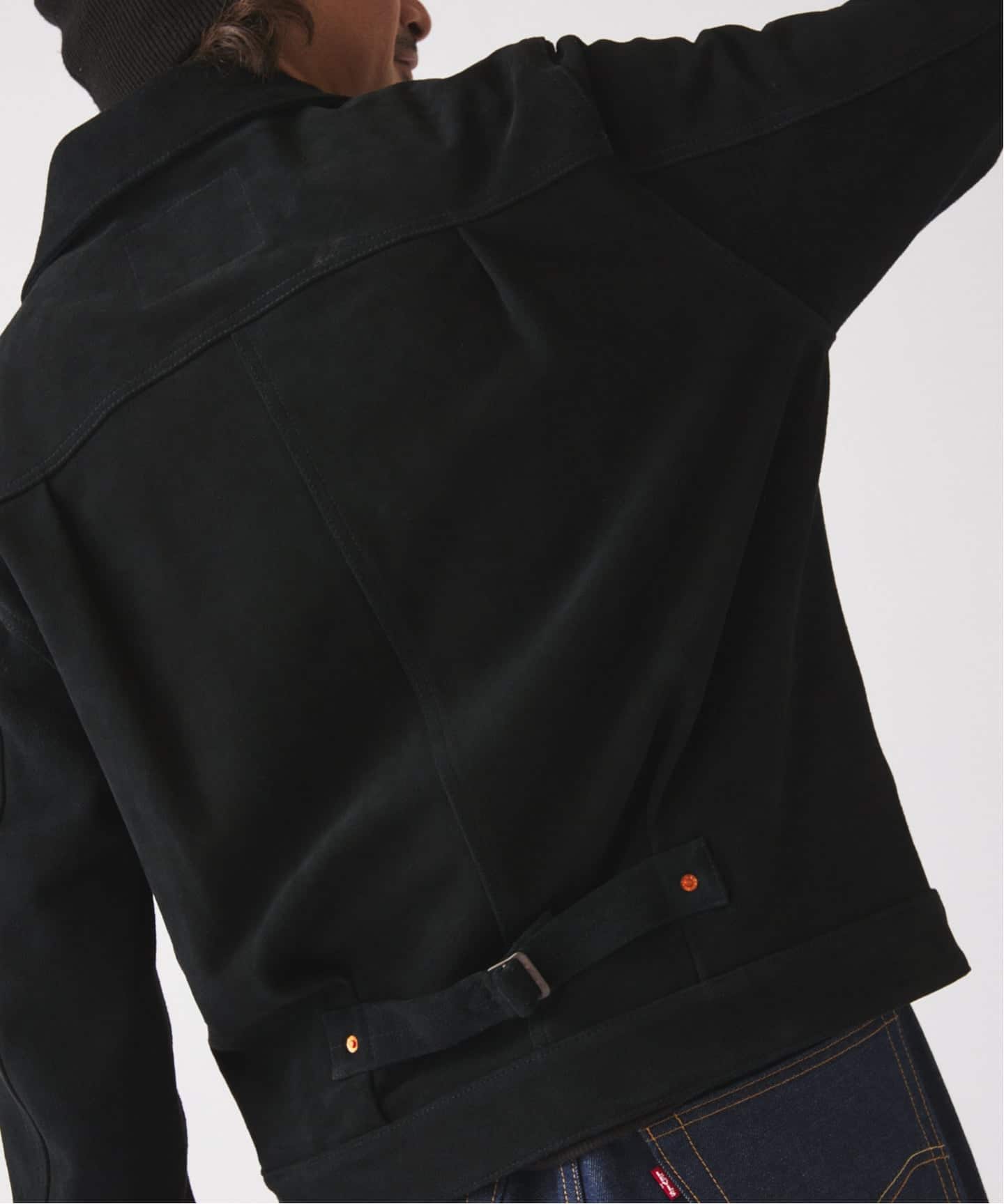 LEVI'Sリーバイス　ジャーナルスタンダード別注　スエードジャケット　M 予約》Levi's(R) / リーバイス(R) 別注 TYPE1スエード トラッカー