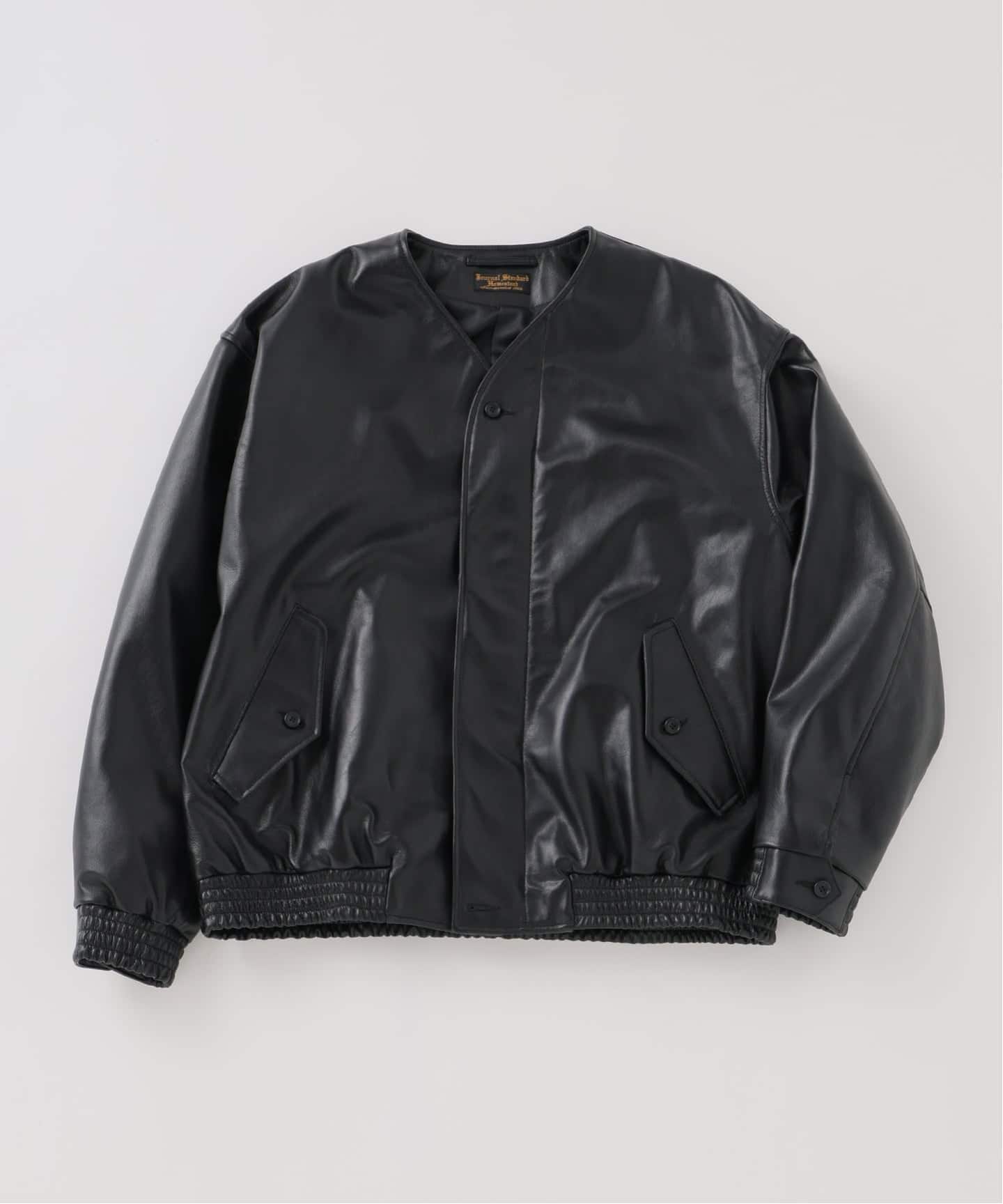 予約》J.S.Homestead / ゴート レザー カーディガン ジャケット