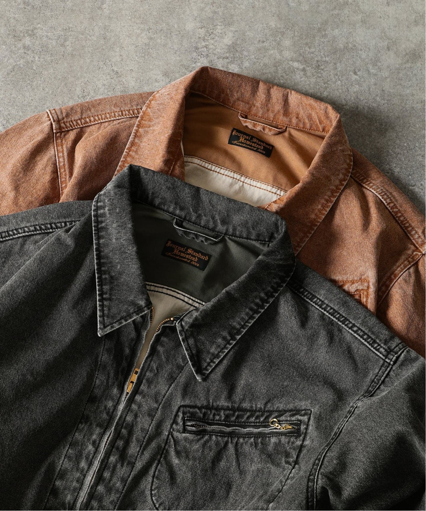 J.S.Homestead / ピグメント キャンバス ジップ ジャケット（その他