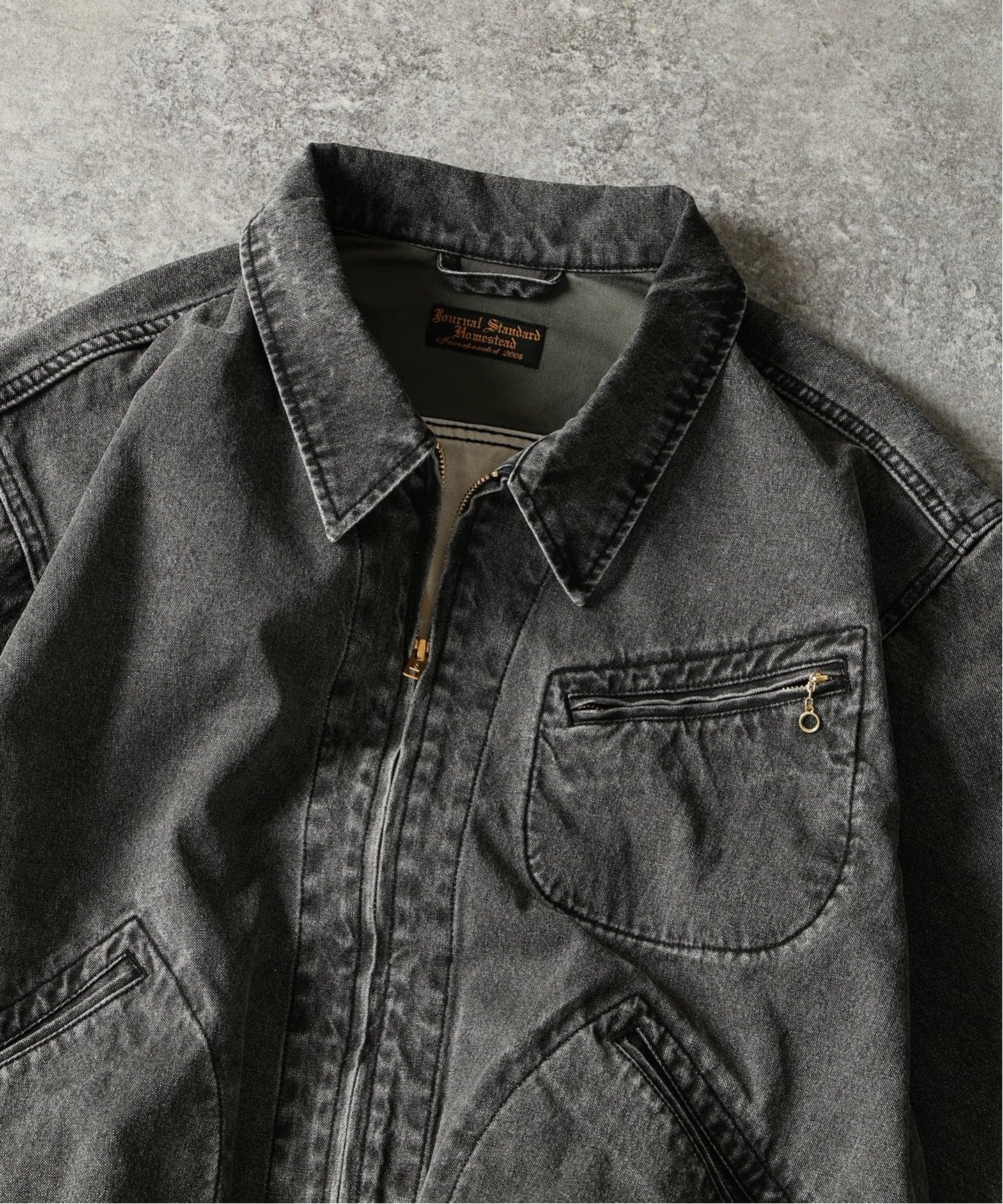 J.S.Homestead / ピグメント キャンバス ジップ ジャケット（その他