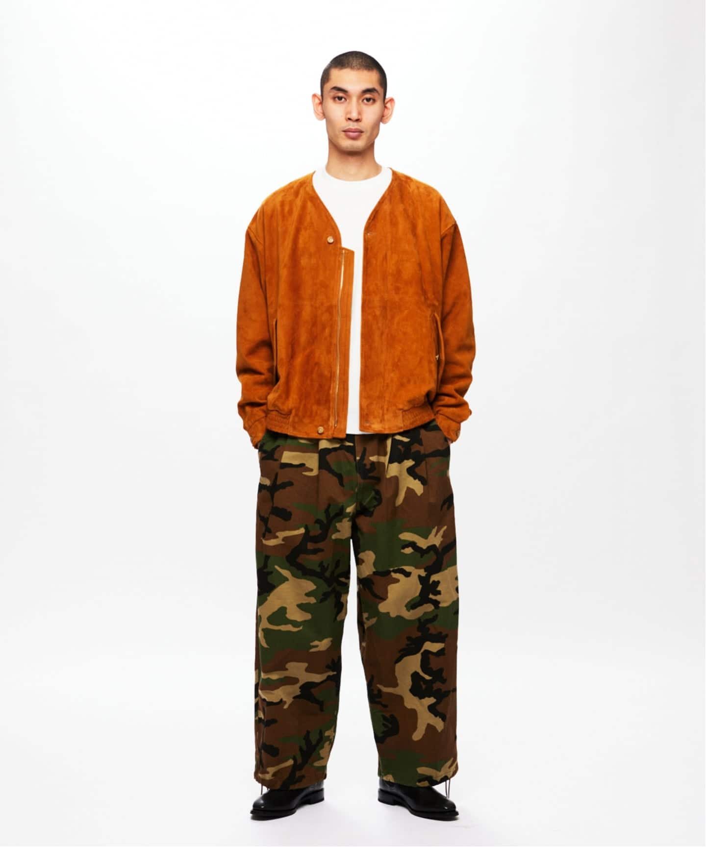 予約》J.S.Homestead / ゴート レザー スエード ジャケット（その他