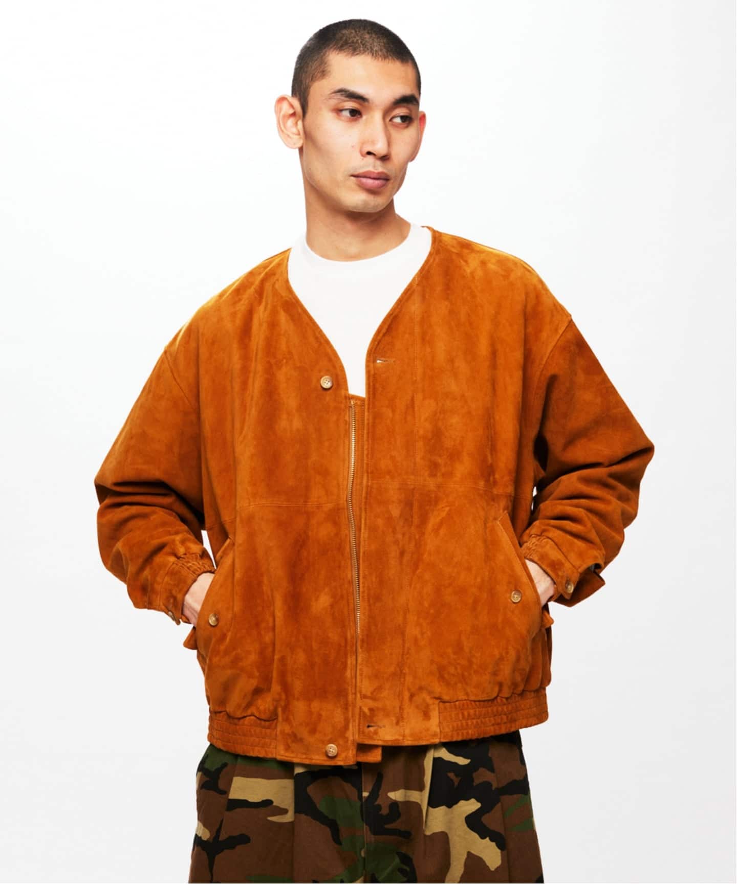 jsホームステッド　スエードブルゾン 予約》J.S.Homestead / ゴート レザー スエード ジャケット（その他