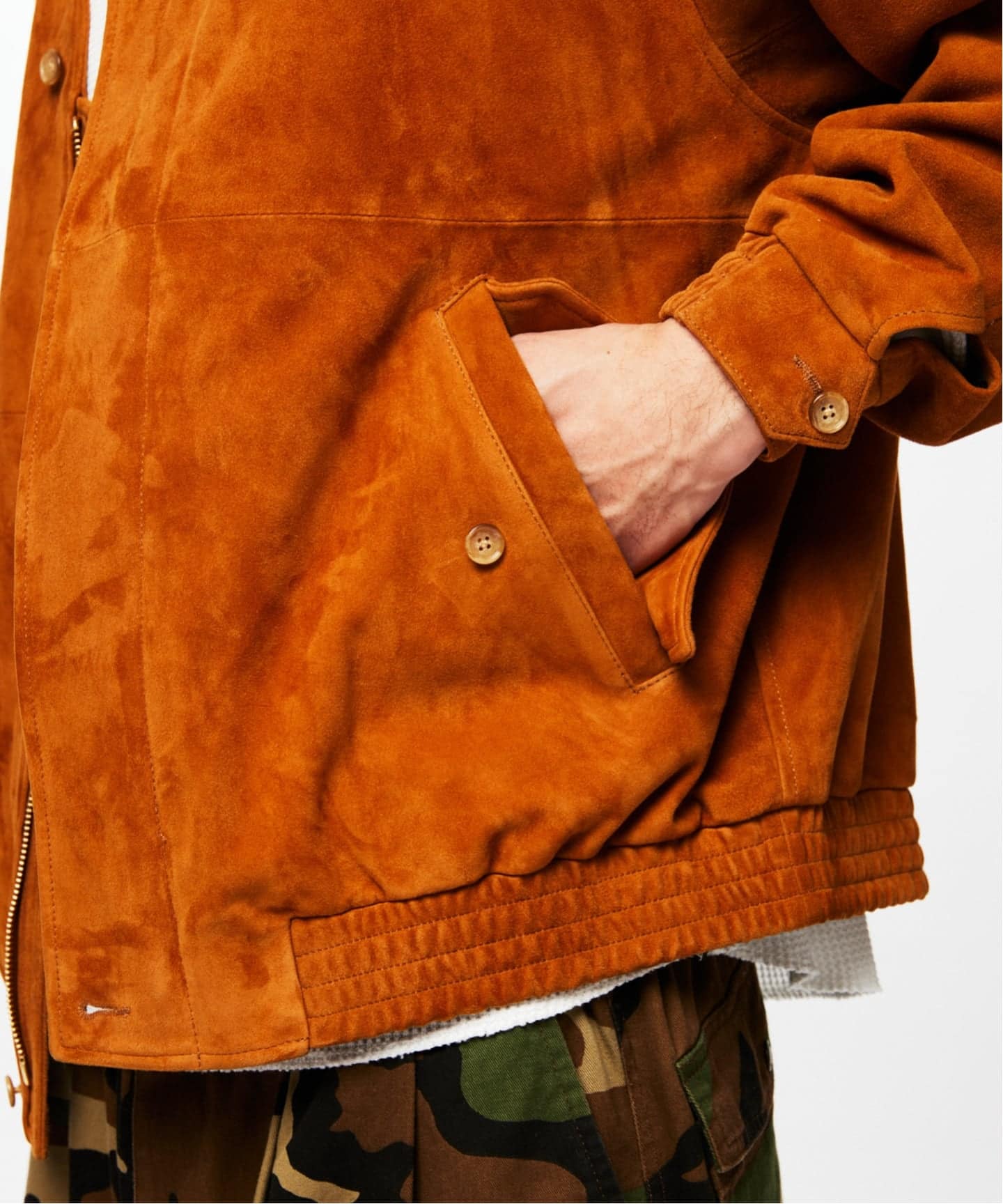 予約》J.S.Homestead / ゴート レザー スエード ジャケット（その他