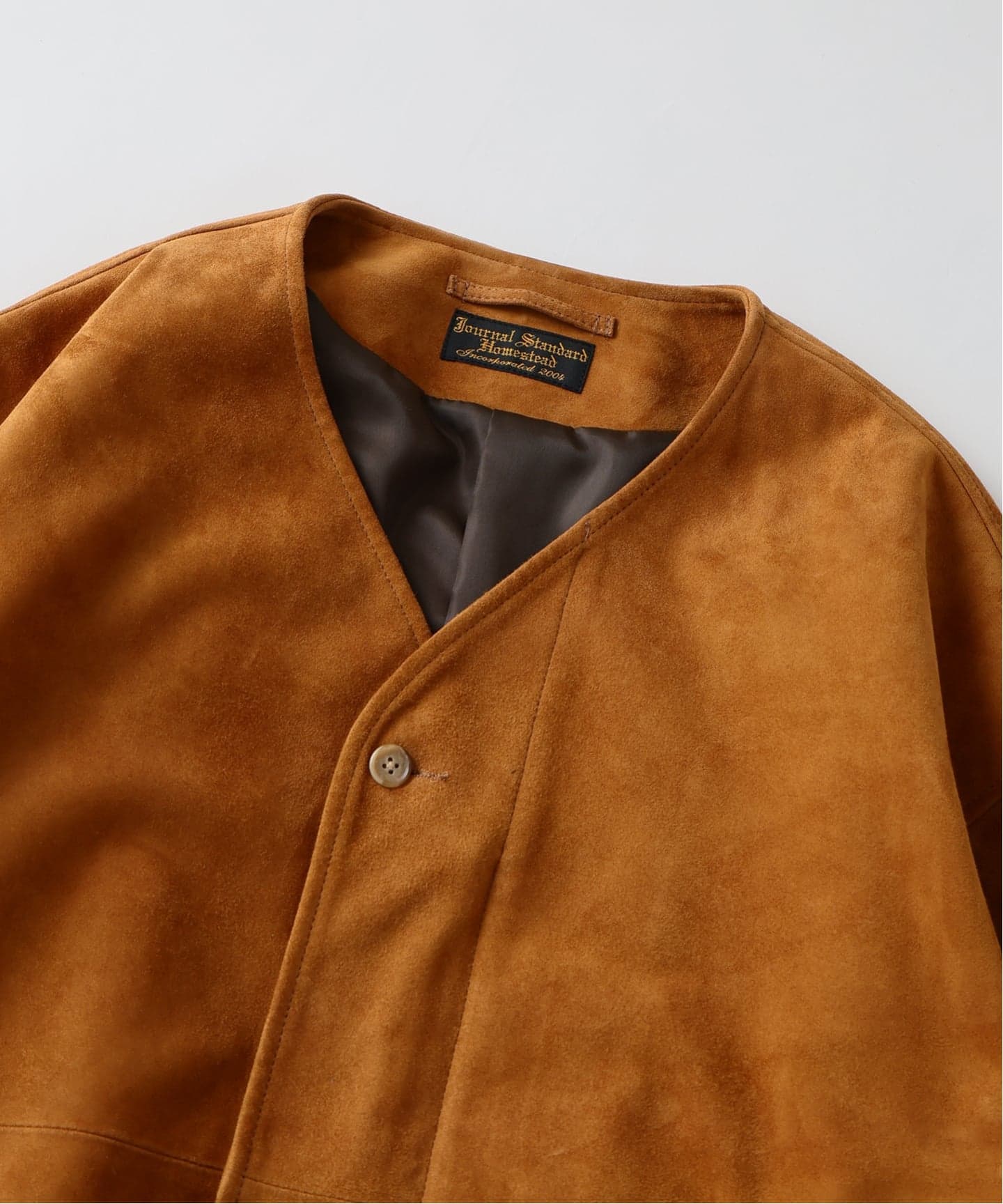 J.S.Homestead / ゴート レザー スエード ジャケット（その他ブルゾン