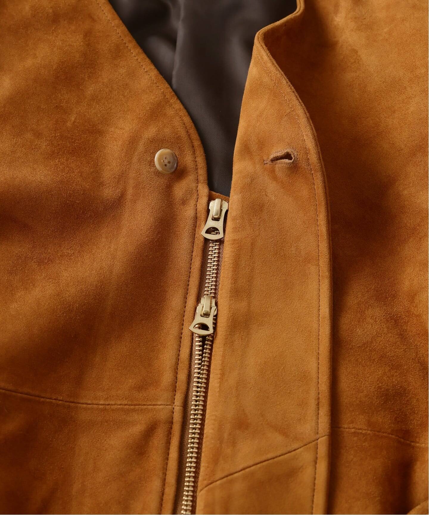 J.S.Homestead / ゴート レザー スエード ジャケット（その他ブルゾン