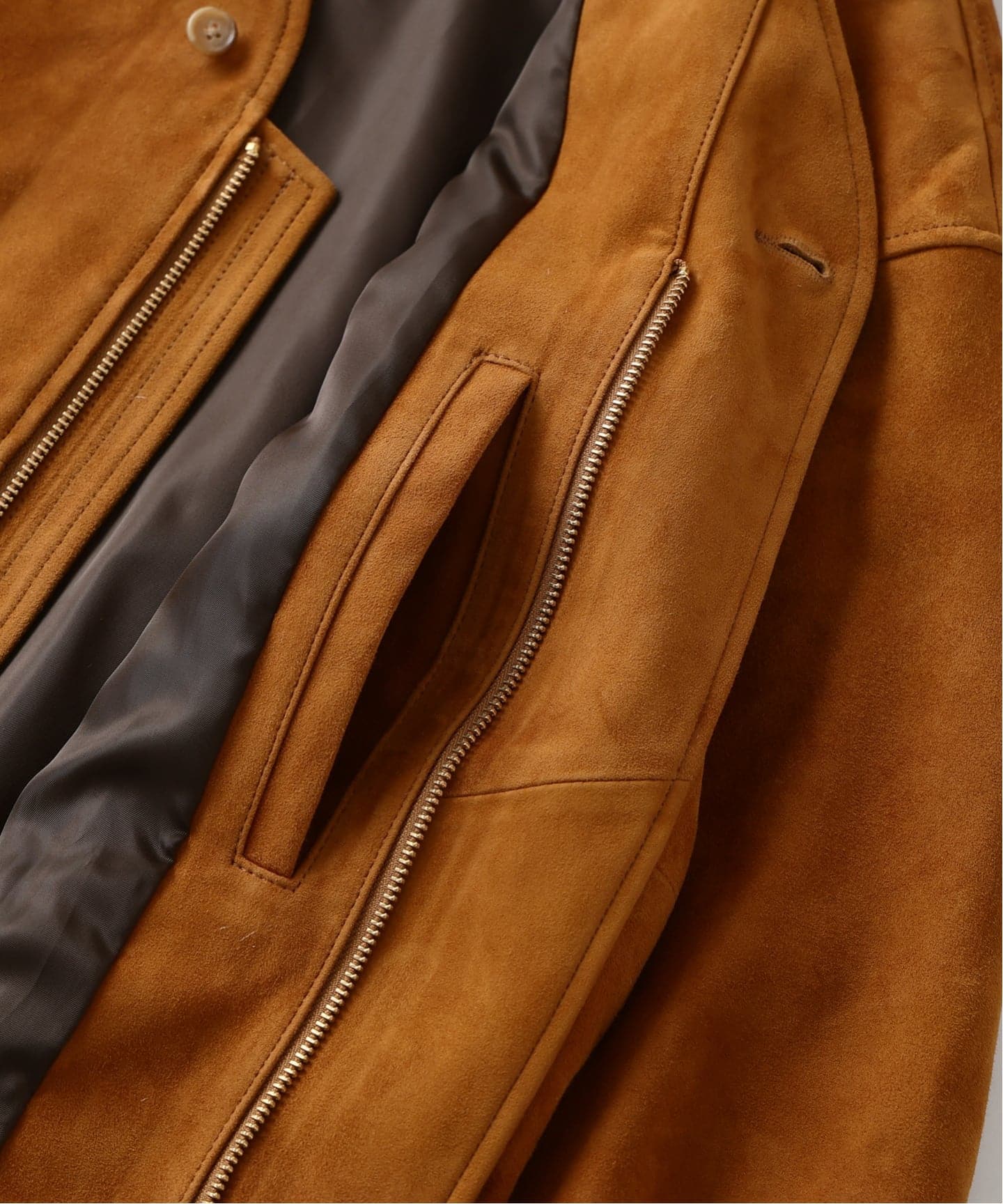 J.S.Homestead / ゴート レザー スエード ジャケット（その他ブルゾン