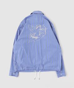INTODUSK / イントゥダスク STRIPE COACH JACKET（その他ブルゾン 