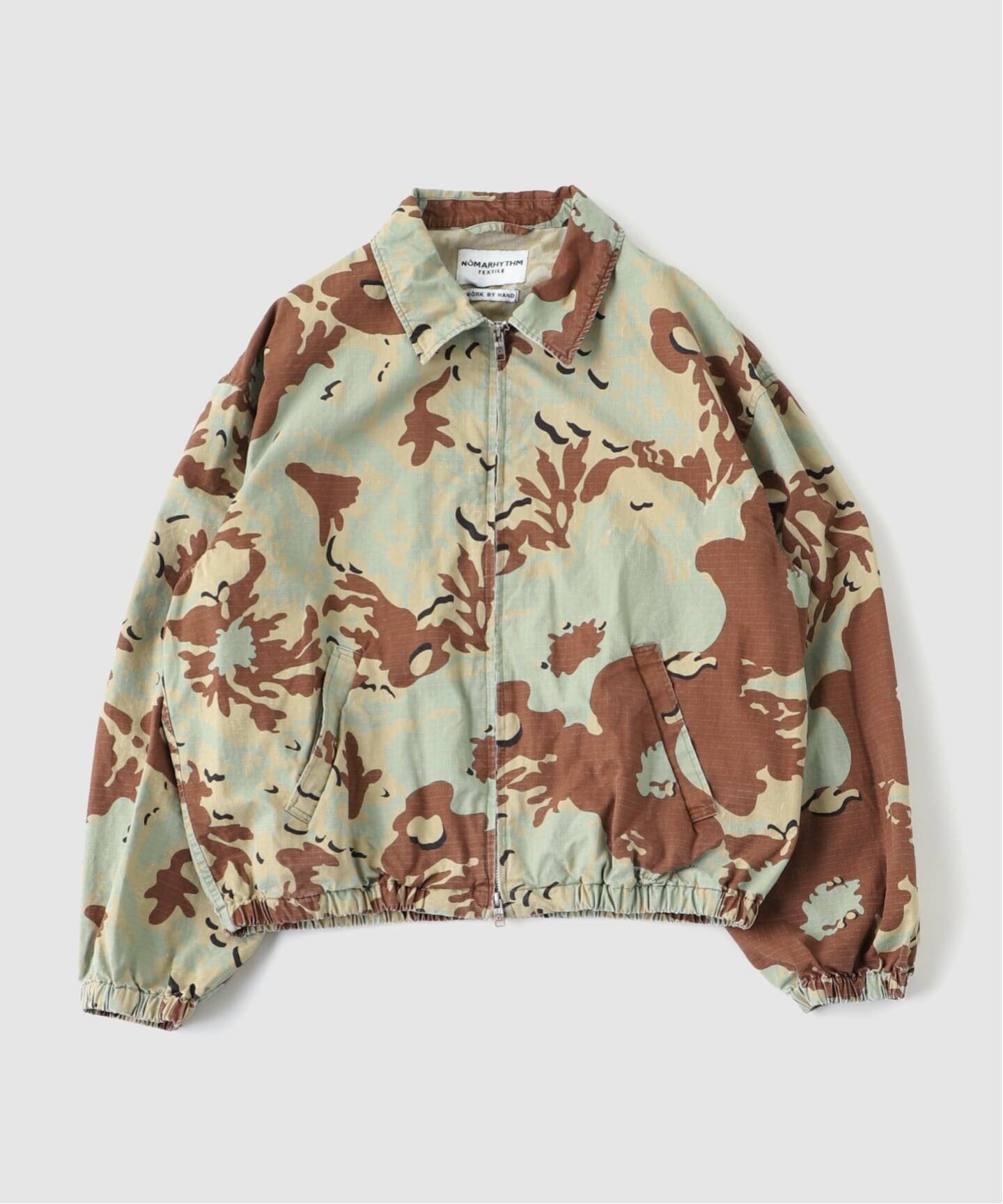 NOMARHYTHM TEXTILE / ノーマリズム テキスタイル Camo Flower Blouson 