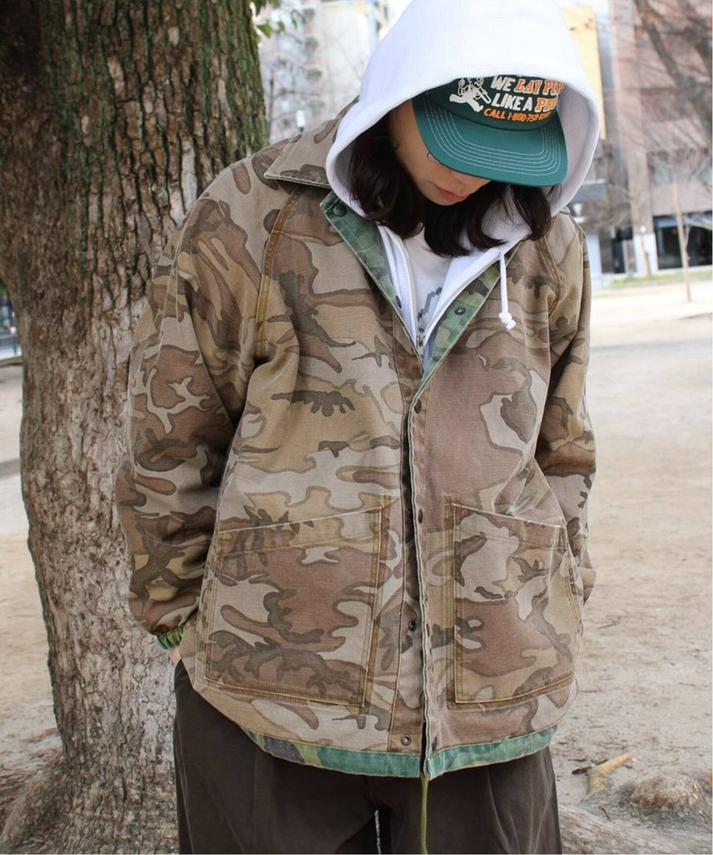 NEEDLES / ニードルズ Reversible Coach Jacket - Camo T（その他