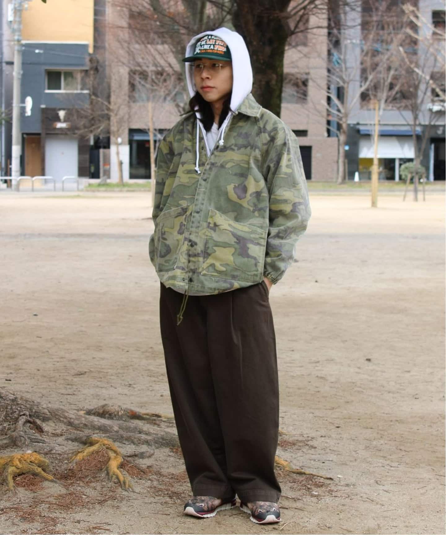 NEEDLES / ニードルズ Reversible Coach Jacket - Camo T（その他