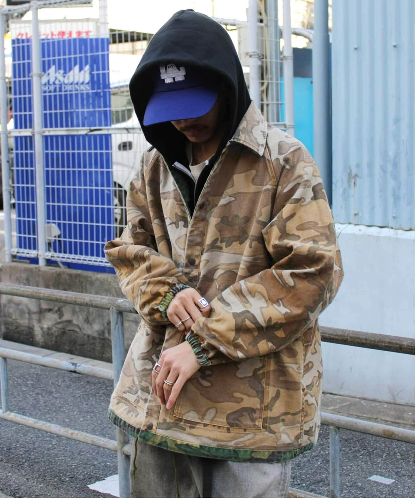NEEDLES / ニードルズ Reversible Coach Jacket - Camo T（その他