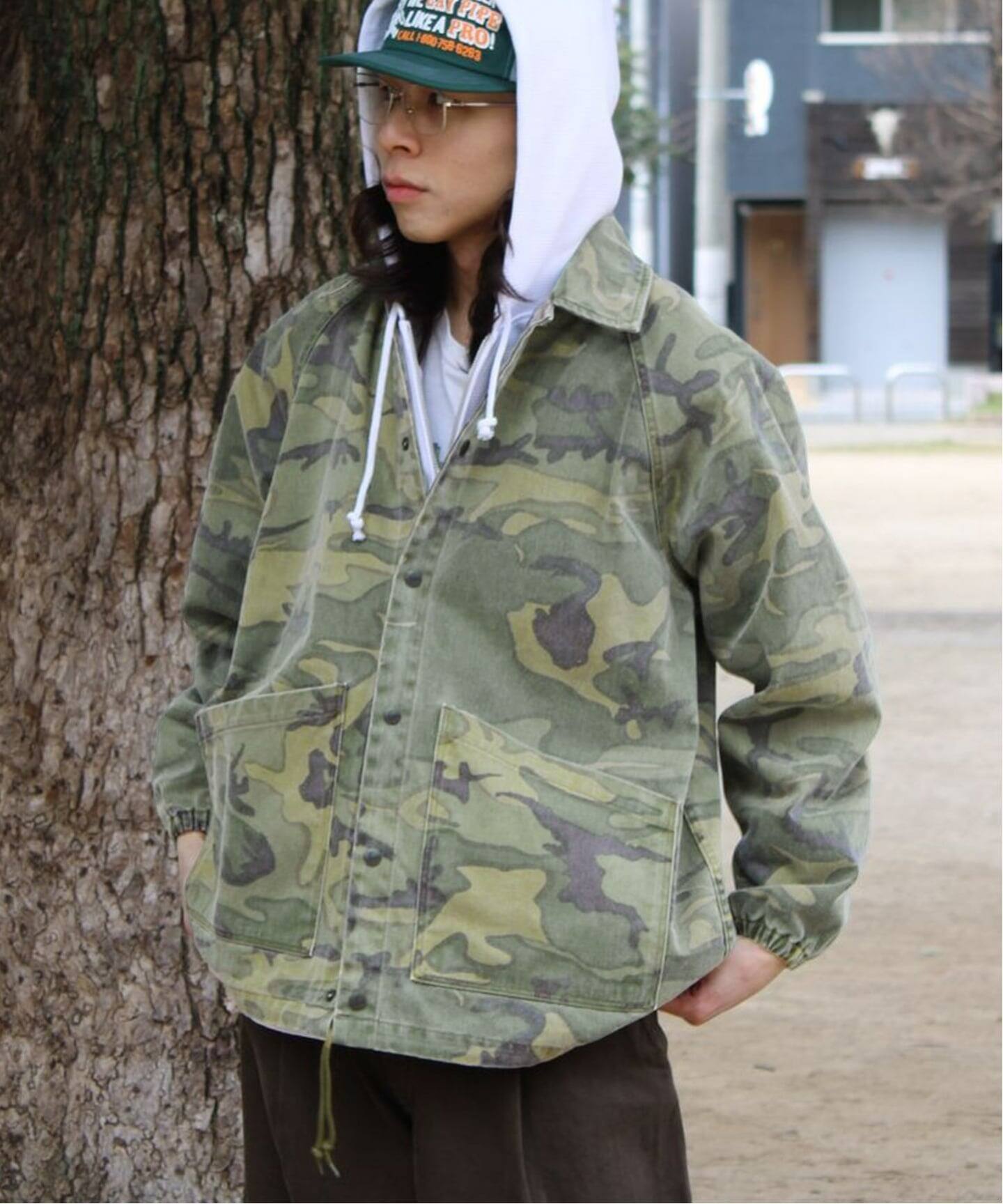 NEEDLES / ニードルズ Reversible Coach Jacket - Camo T（その他