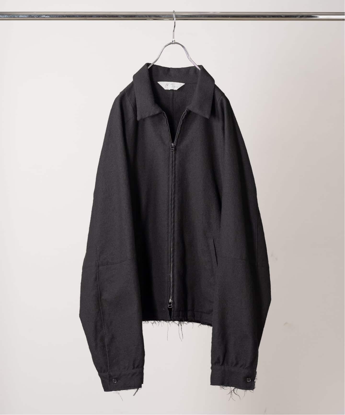 ANCELLM / アンセルム SHRINK WOOL ZIP-UP SHIRT JACKET（その他