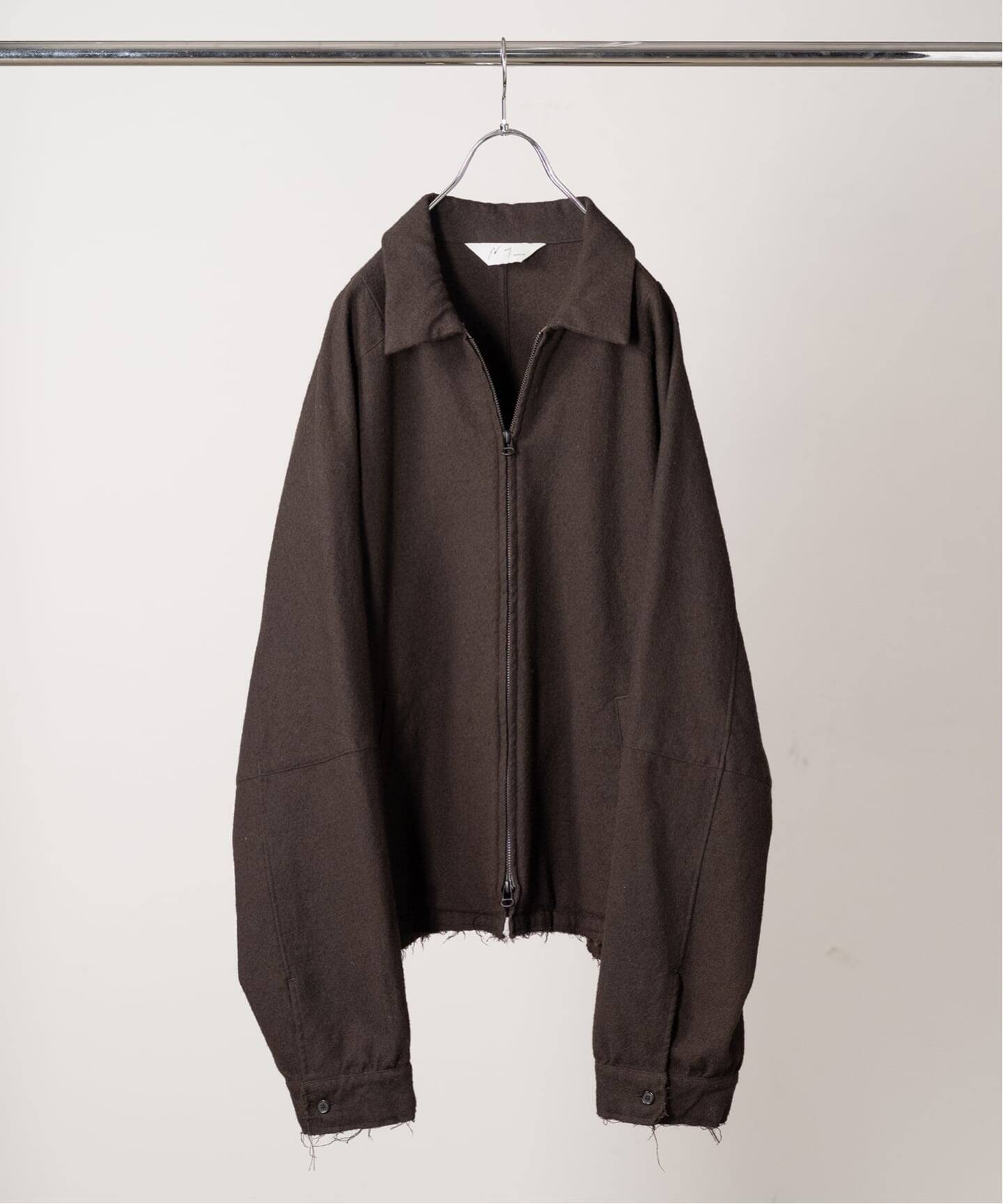 ANCELLM / アンセルム SHRINK WOOL ZIP-UP SHIRT JACKET（その他