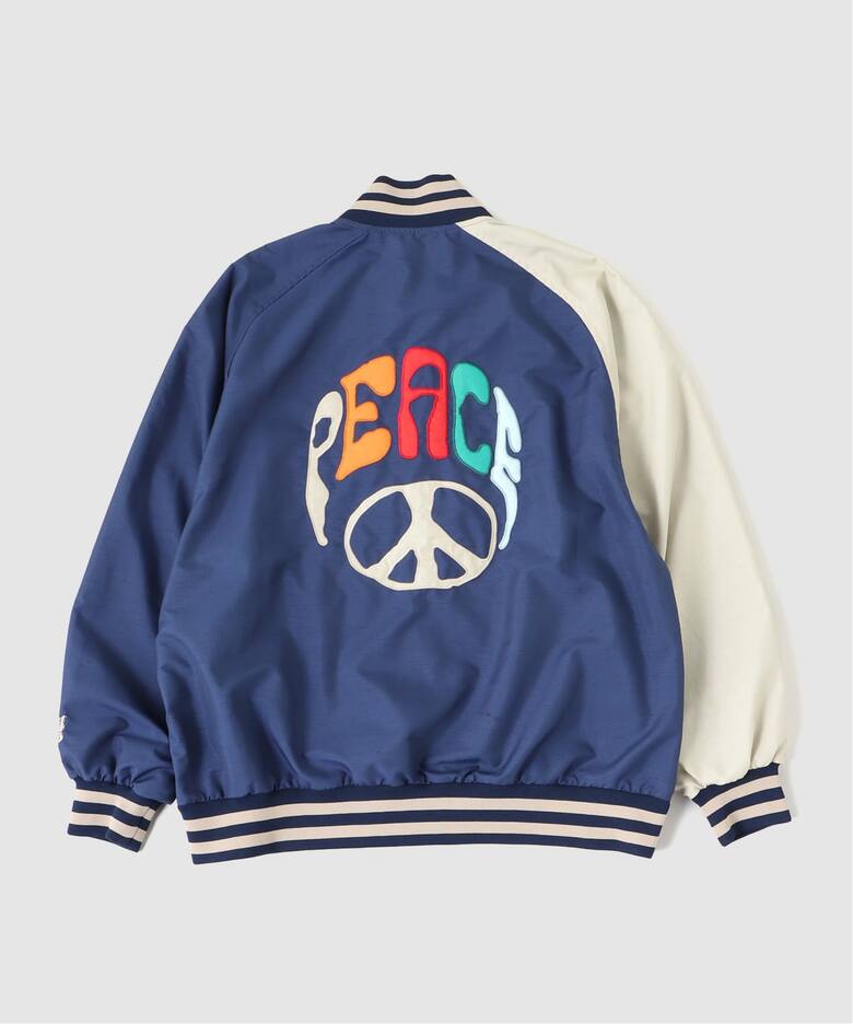 NEEDLES / ニードルズ Stadium Jacket - Poly Shantung（スタジャン 