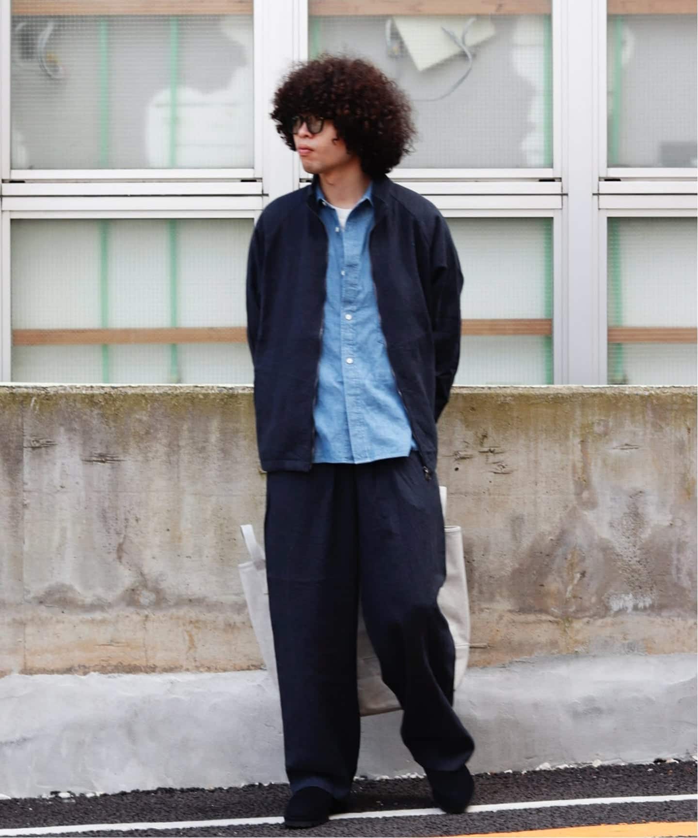 is-ness / イズネス Linen Track Jacket（その他ブルゾン／アウター