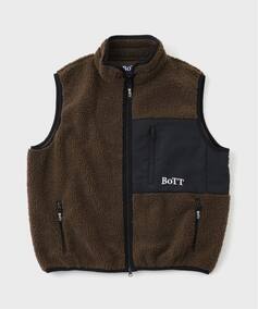 BoTT / ボット Fleece Zip Up Vest（ベスト）｜WISM（ウィズム）の通販 
