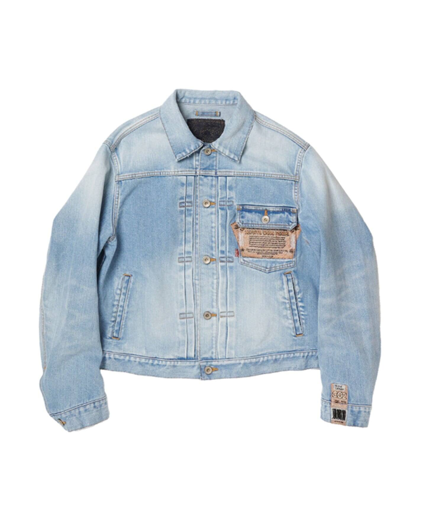 doublet / ダブレット AIR YARN FADED DENIM JACKET（デニムジャケット 