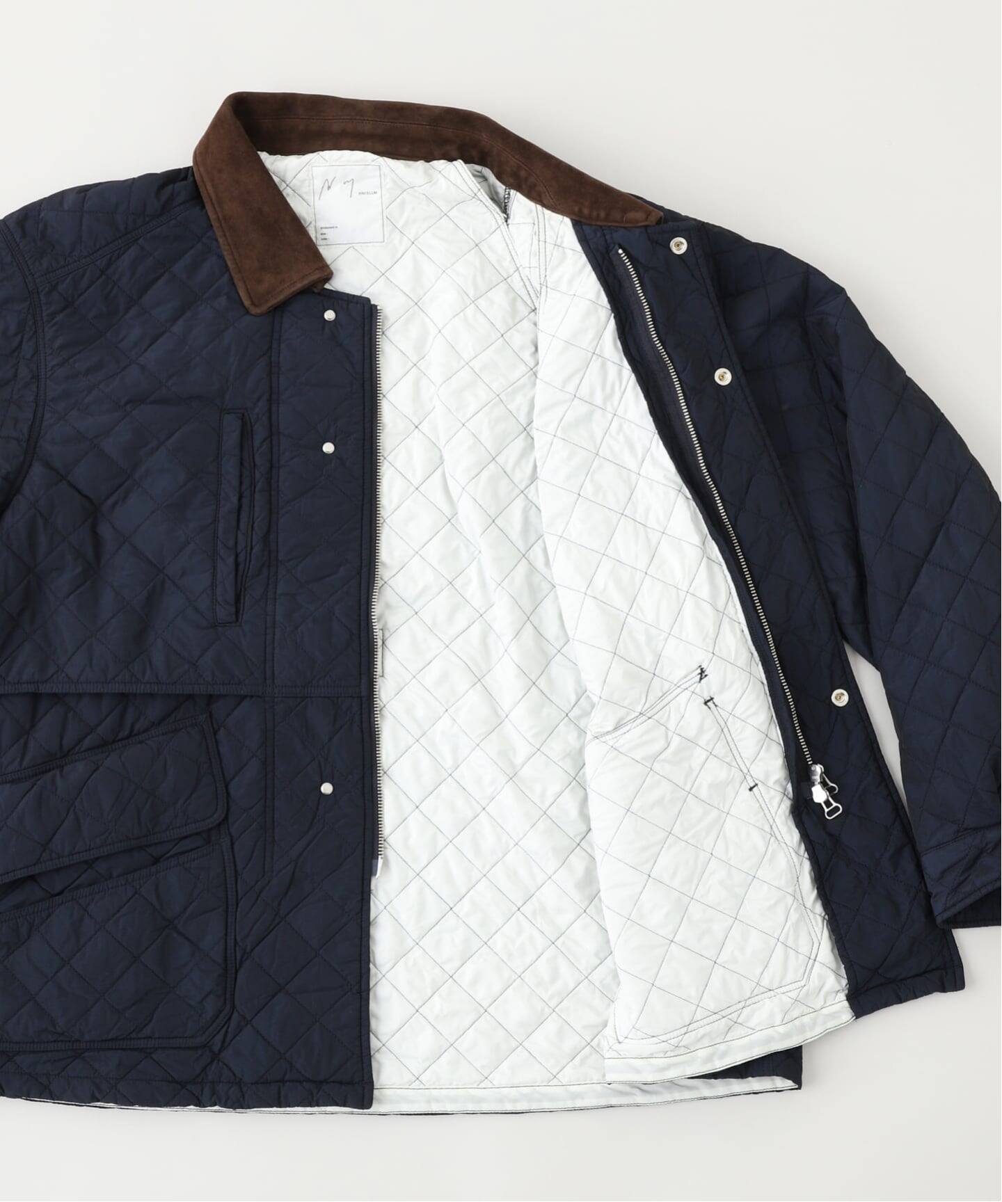 ジャケット・アウター Ancellm PADDED QUILTING JKT NYLON QUILTING JACKET(NAVY) – ANCELLM