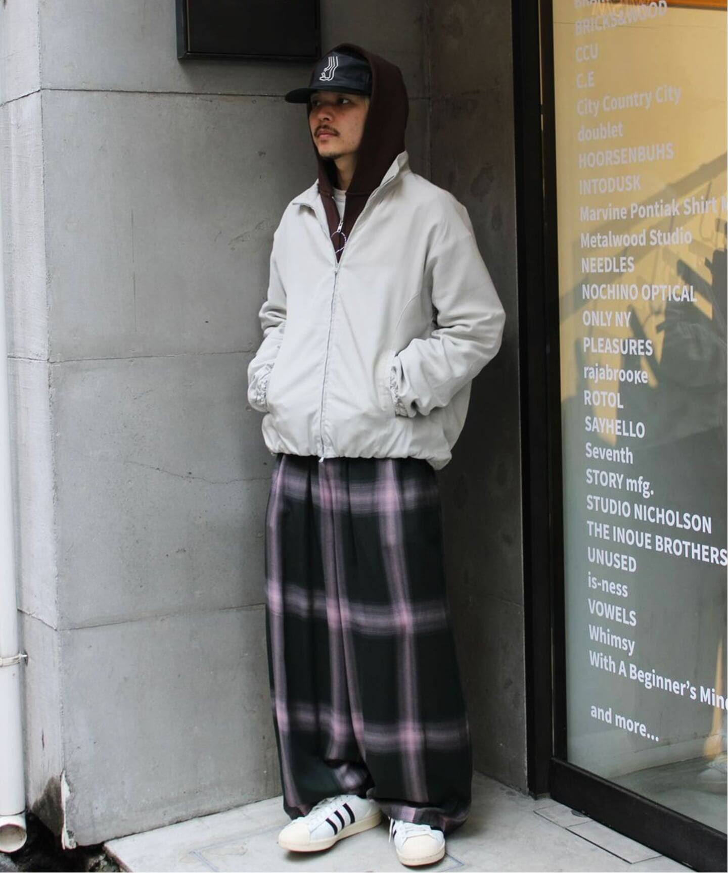 ジャケット・アウター TUCK KIMONO BLOUSON(D.WHITE) TUCK KIMONO BLOUSON(D.WHITE) – ANCELLM