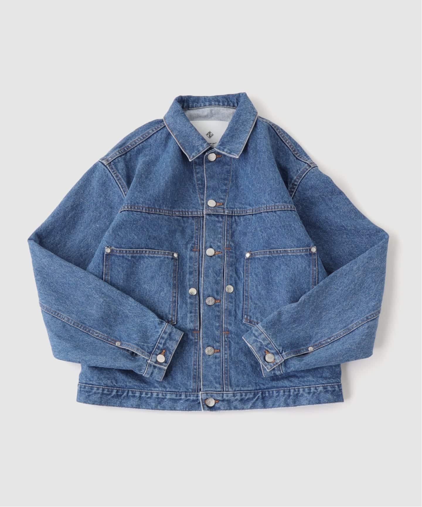 ジャケット・アウター Stabilizer gnz 2nd Type Denim Jacket STABILIZER GNZ / スタビライザージーンズ washed jean jacket/indigo