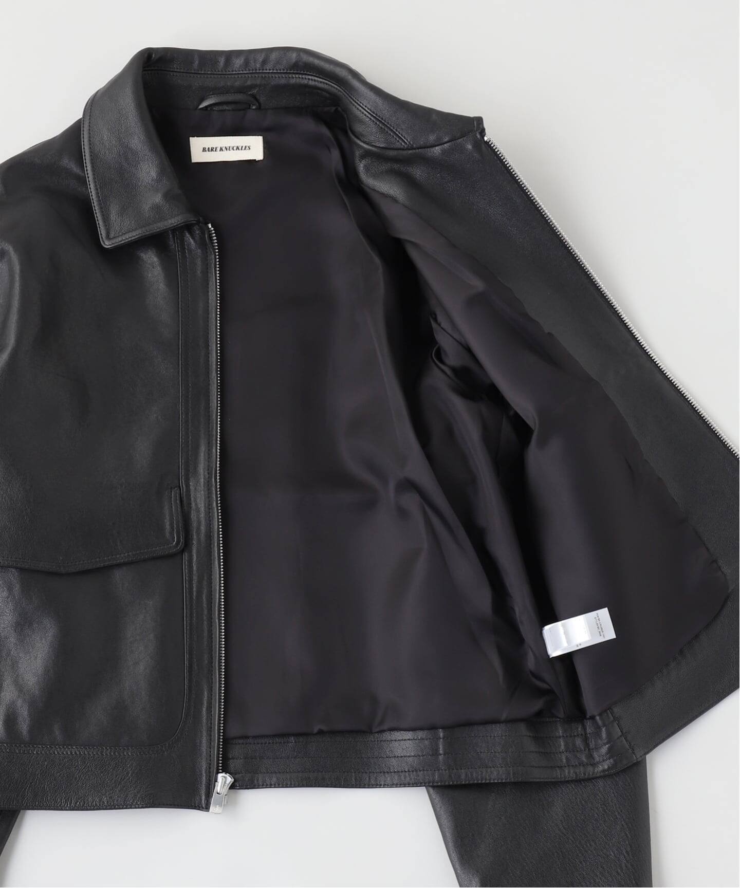 BARE KNUCKLES / ベアナックルズ Leather Cruiser Jacket（レザー