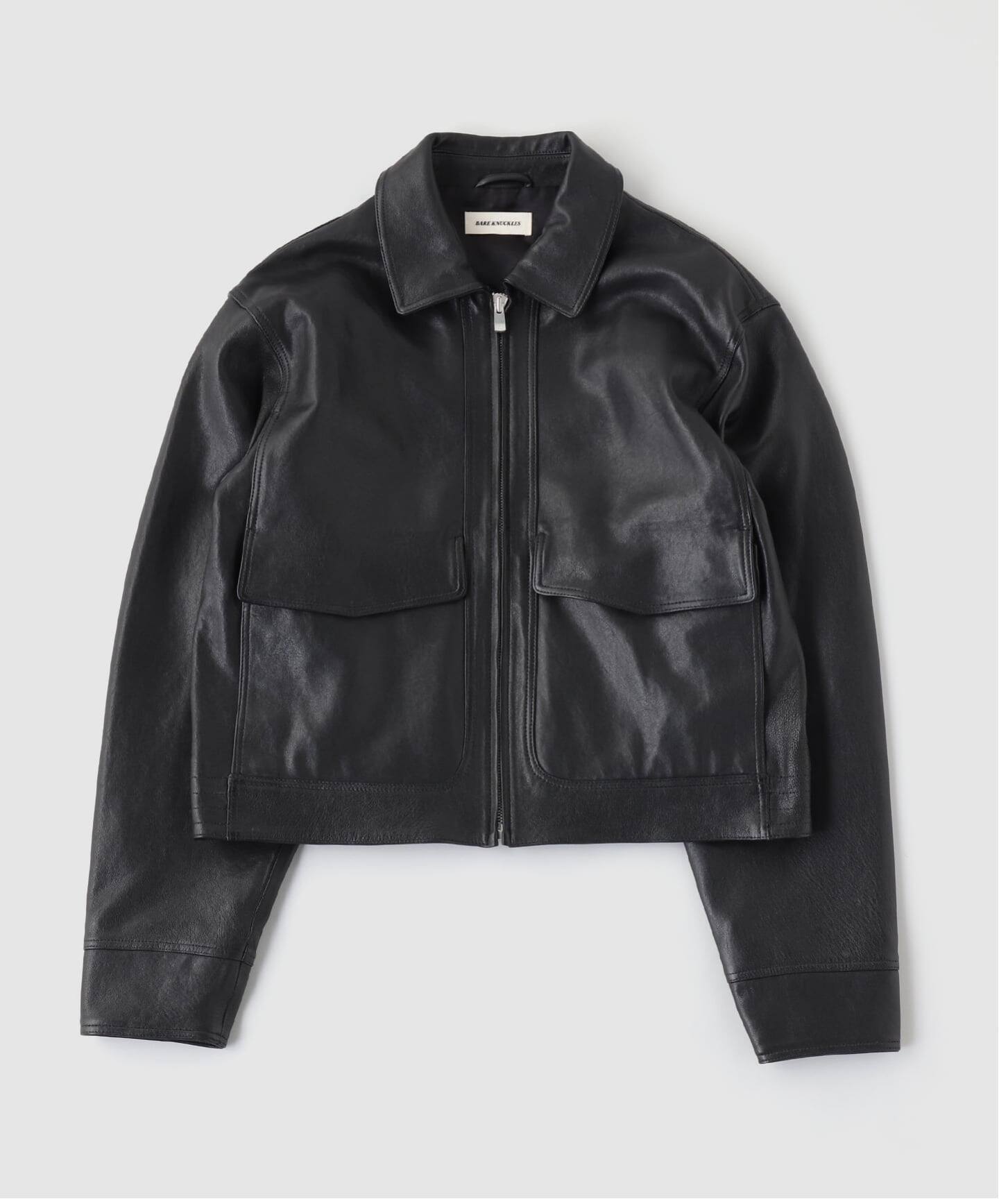 BARE KNUCKLES / ベアナックルズ Leather Cruiser Jacket（レザー