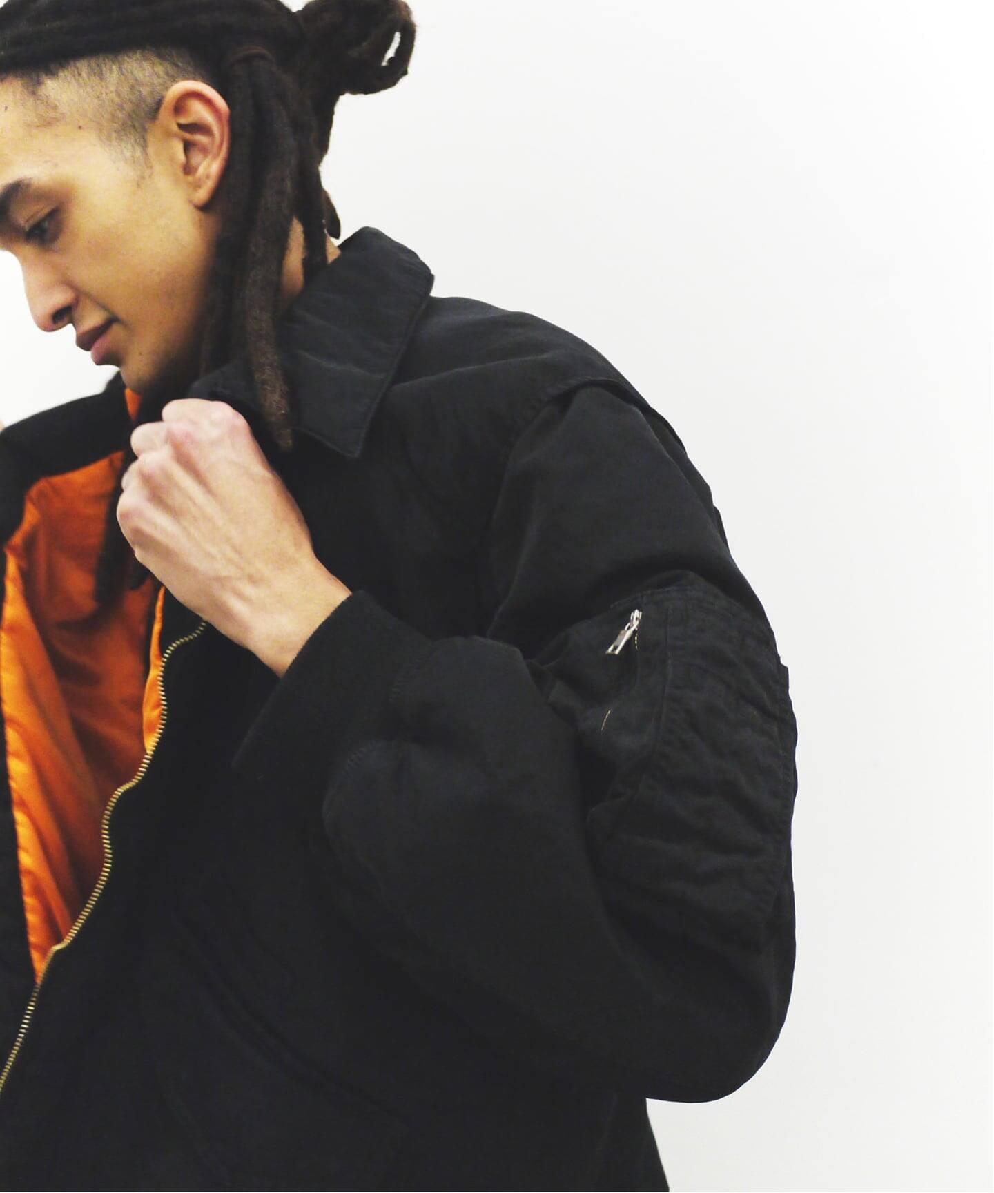 ANCELLM × WISM 別注 FADED BOMBER JACKET EX（その他ブルゾン