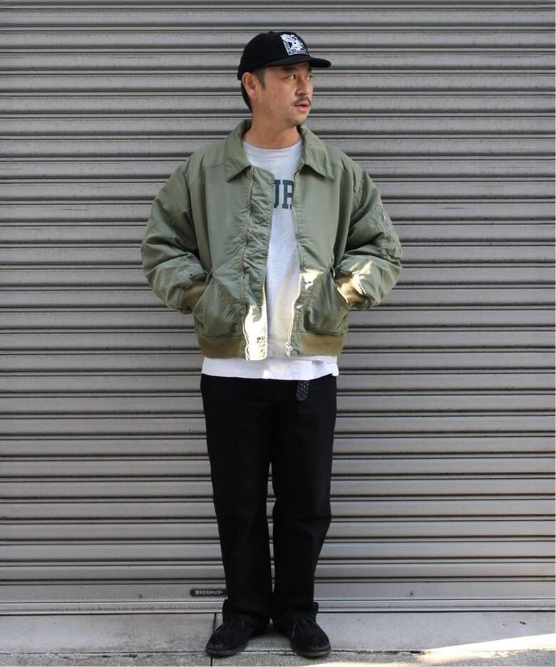 ANCELLM × WISM 別注 FADED BOMBER JACKET EX（その他ブルゾン 