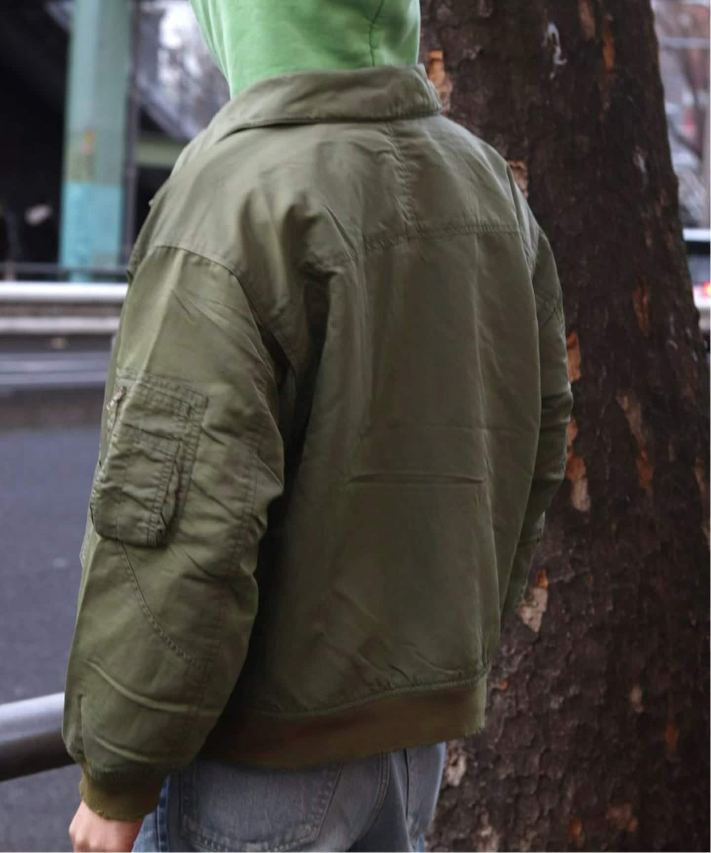 ANCELLM × WISM 別注 FADED BOMBER JACKET EX（その他ブルゾン