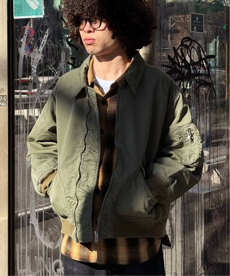 ANCELLM × WISM 別注 FADED BOMBER JACKET EX（その他ブルゾン 