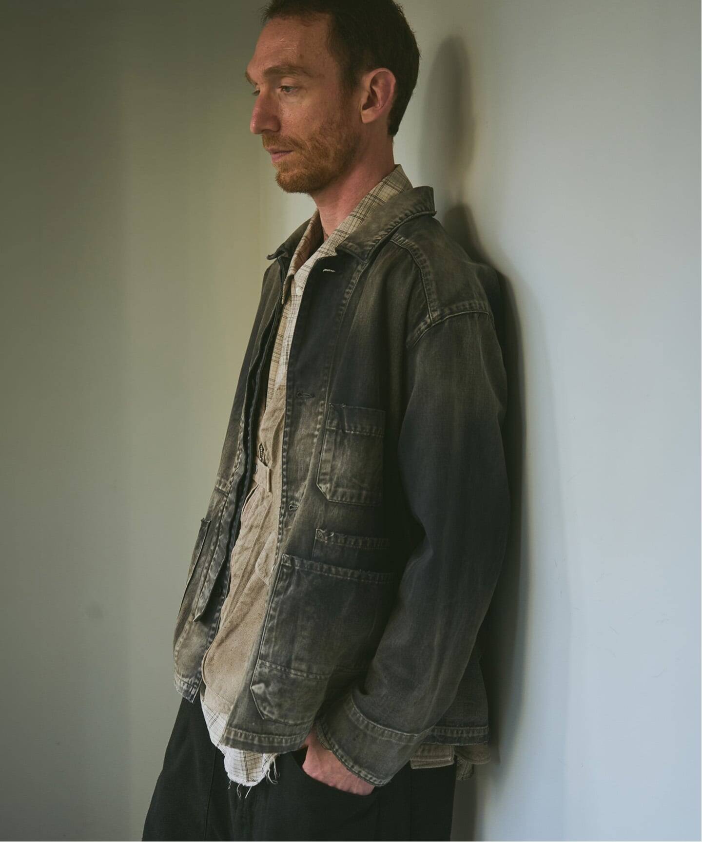 ANCELLM / アンセルム WISM別注 AGING COVERALL JACKET（カバーオール