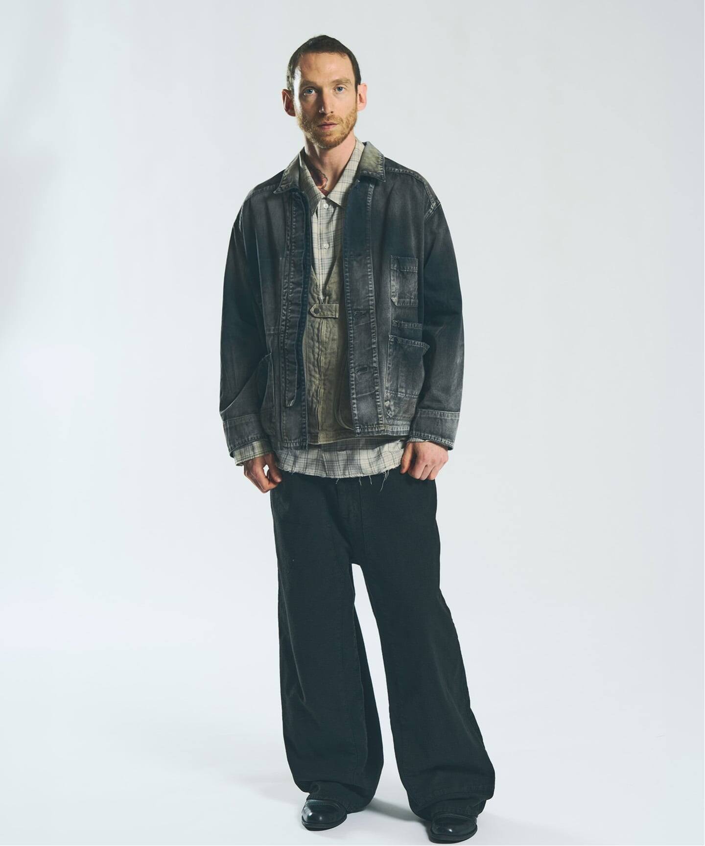 ANCELLM / アンセルム WISM別注 AGING COVERALL JACKET（カバーオール