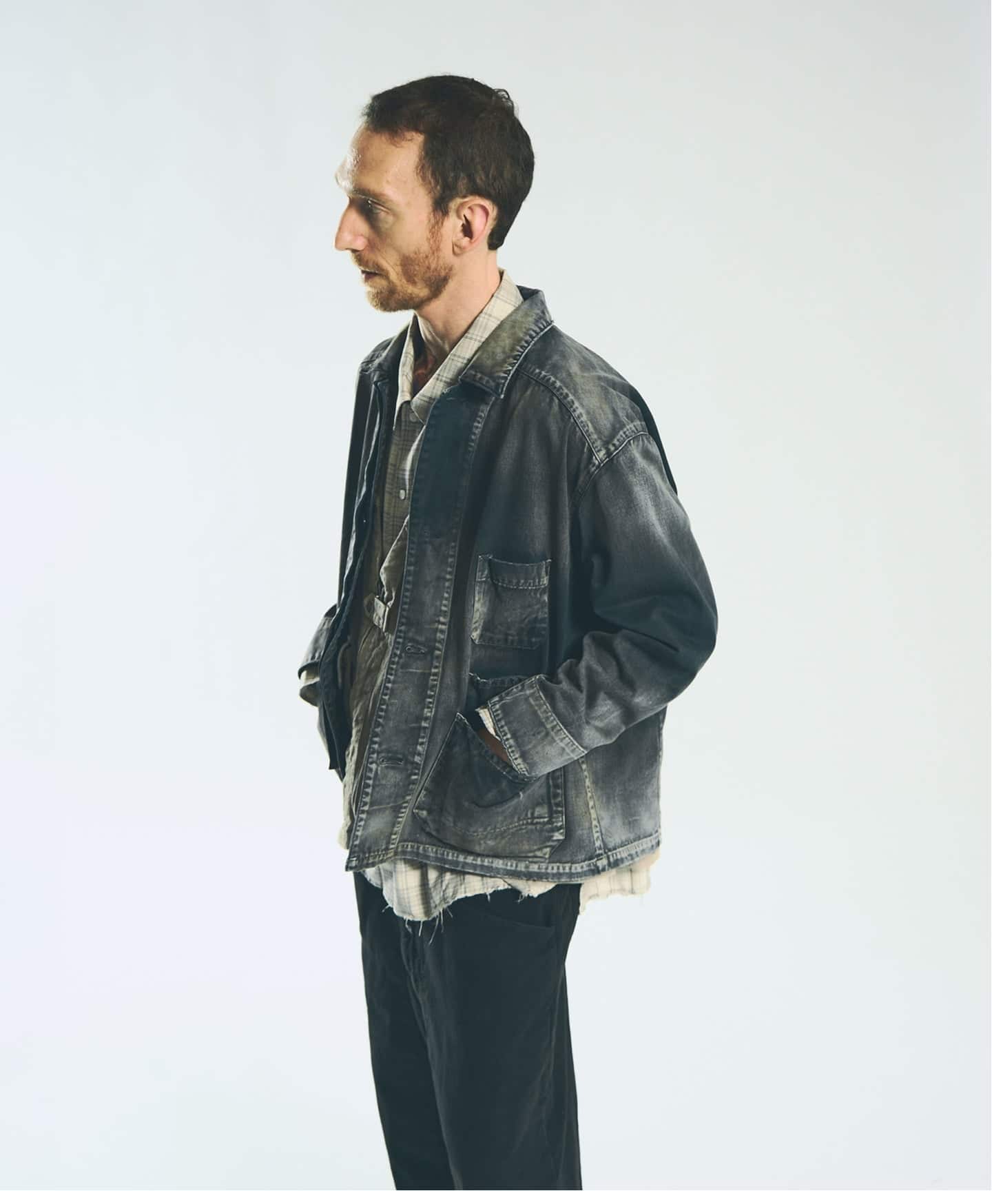 ANCELLM / アンセルム WISM別注 AGING COVERALL JACKET（カバーオール