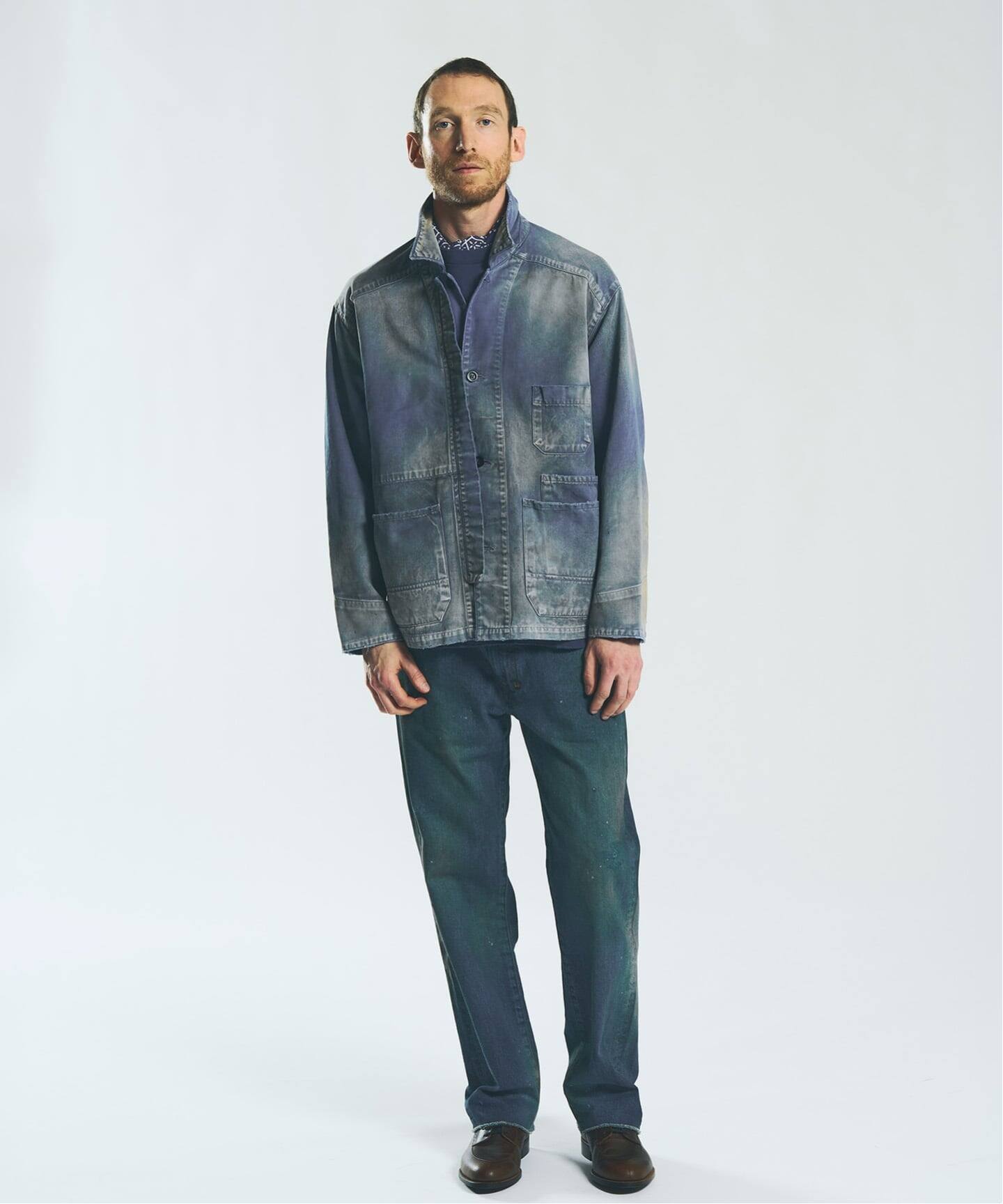 ANCELLM / アンセルム WISM別注 AGING COVERALL JACKET（カバーオール