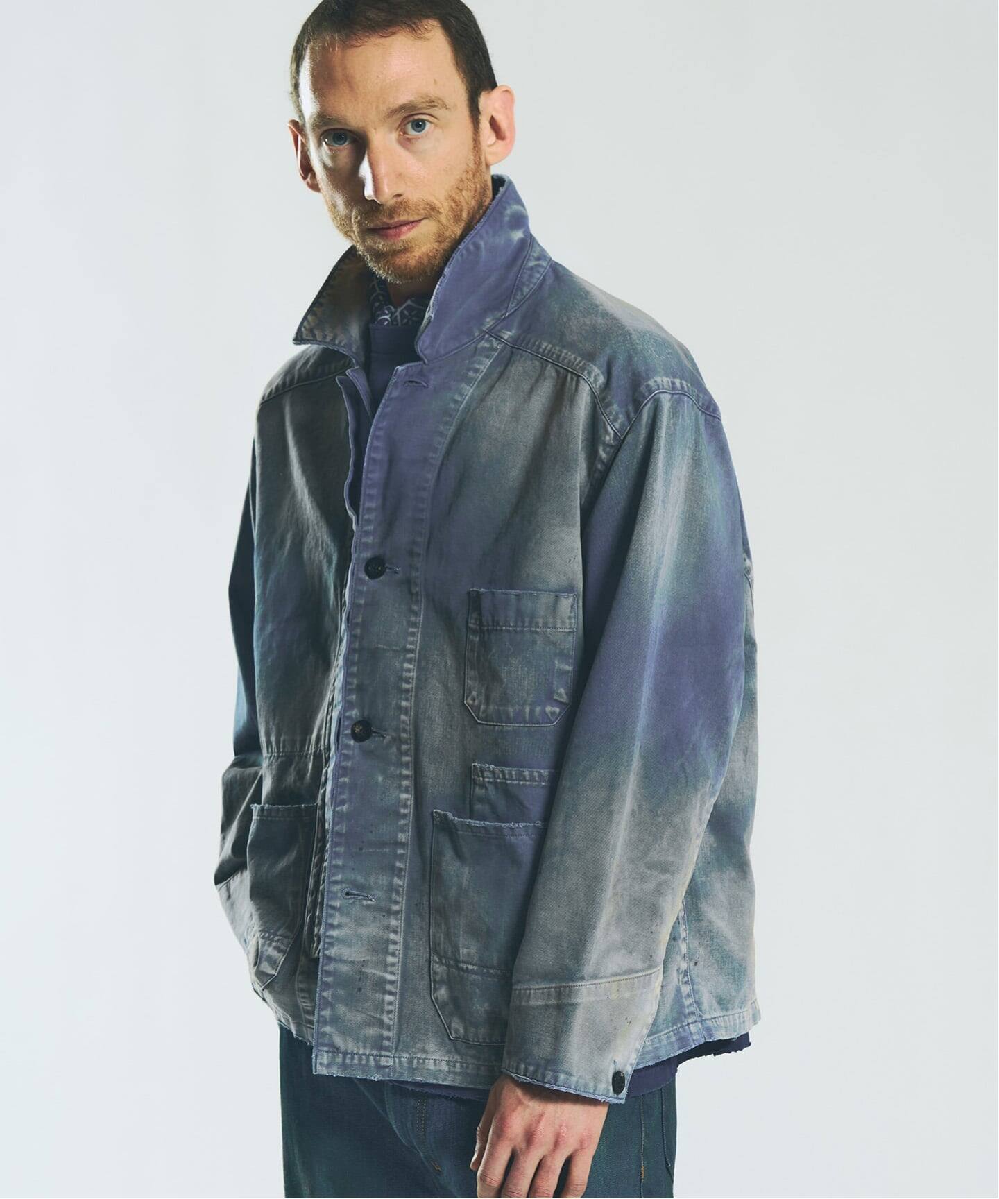 ANCELLM / アンセルム WISM別注 AGING COVERALL JACKET（カバーオール