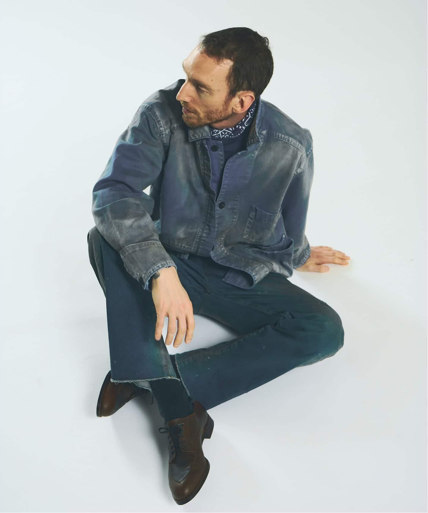 ANCELLM / アンセルム WISM別注 AGING COVERALL JACKET（カバーオール