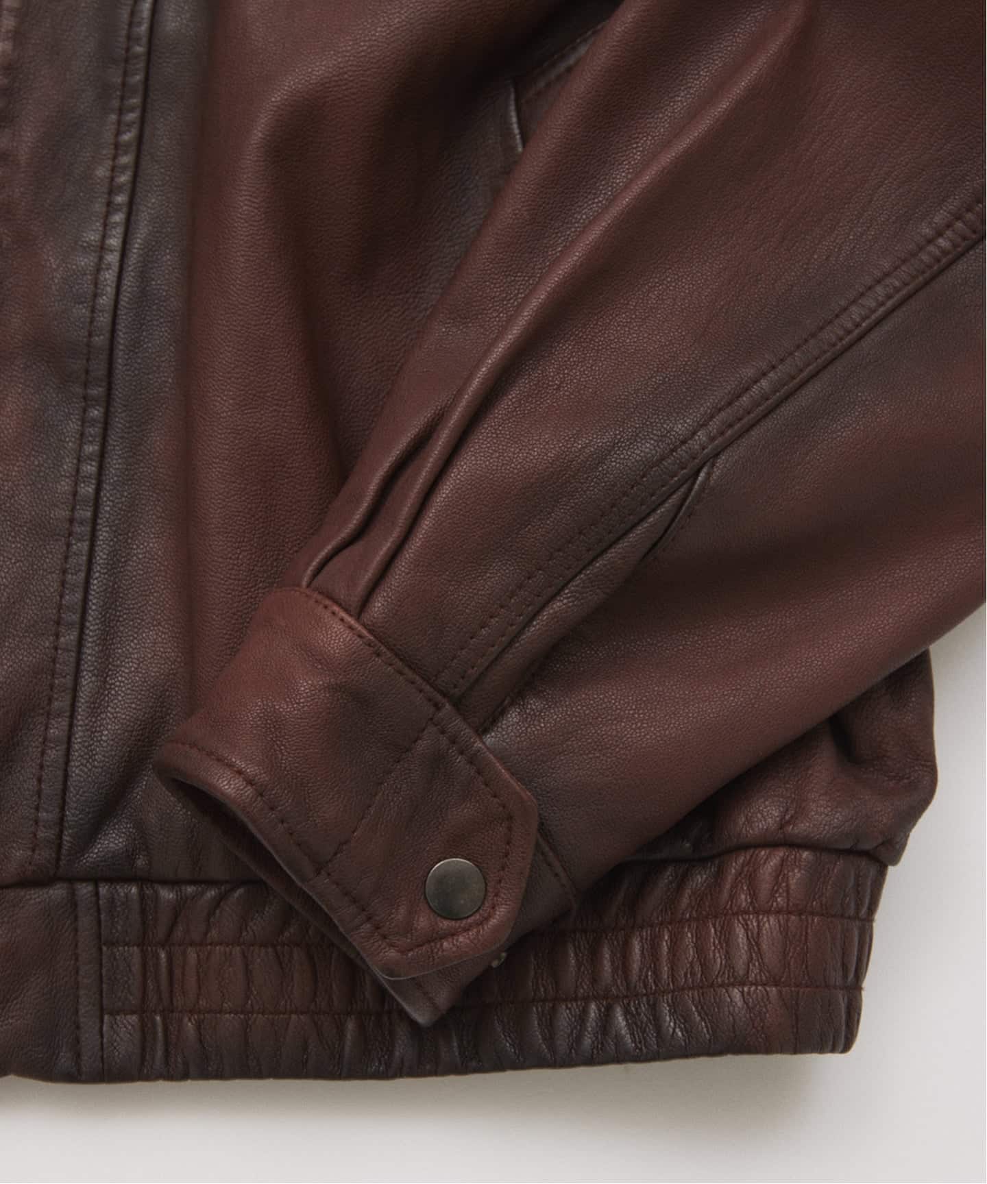 JOURNAL STANDARD ゴートレザー ジャケット L チャイロ JOURNAL STANDARD ゴートレザー ジャケット L チャイロ JOURNAL