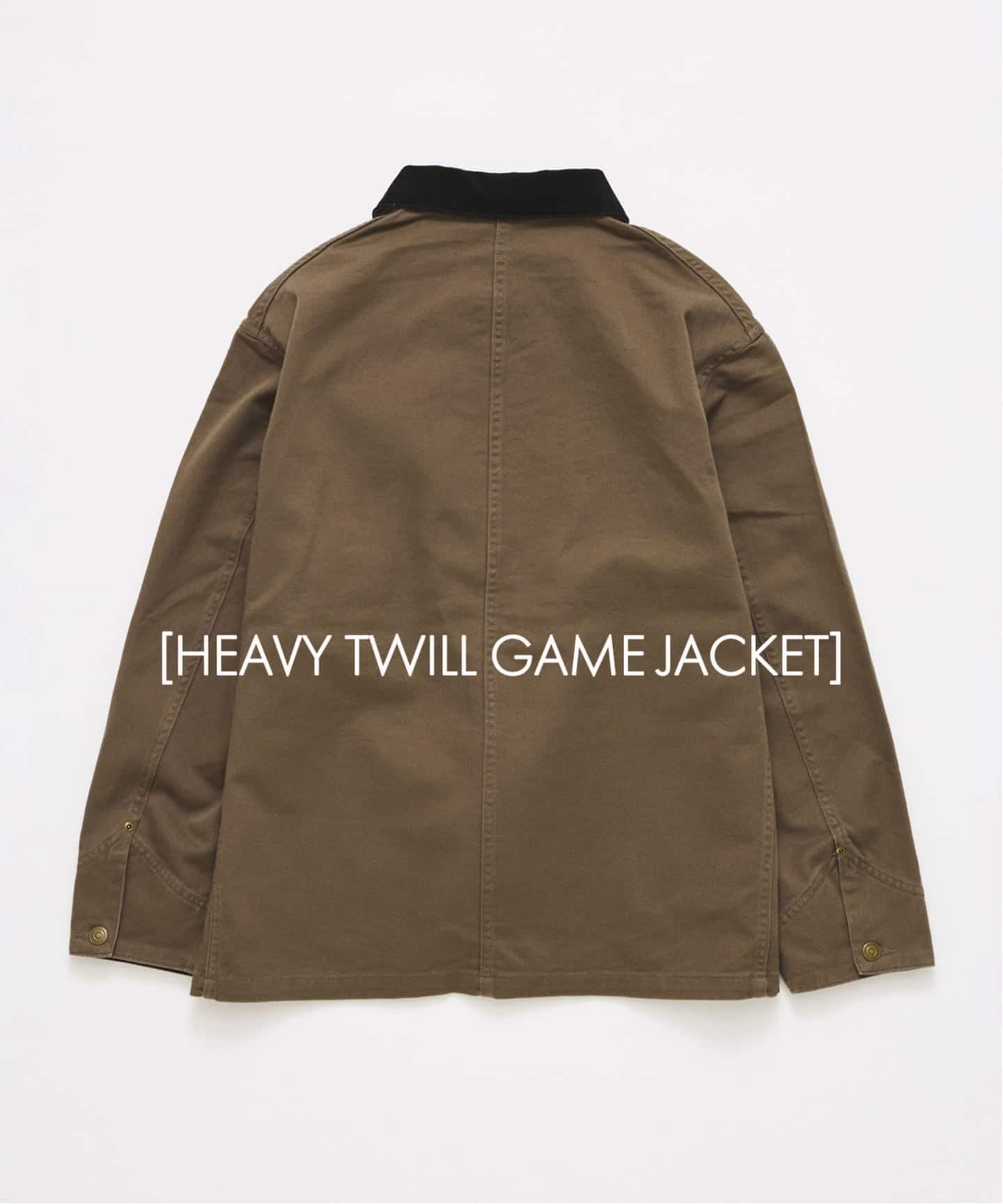 予約》ヘビー ツイル ゲーム ジャケット（カバーオール）｜JOURNAL