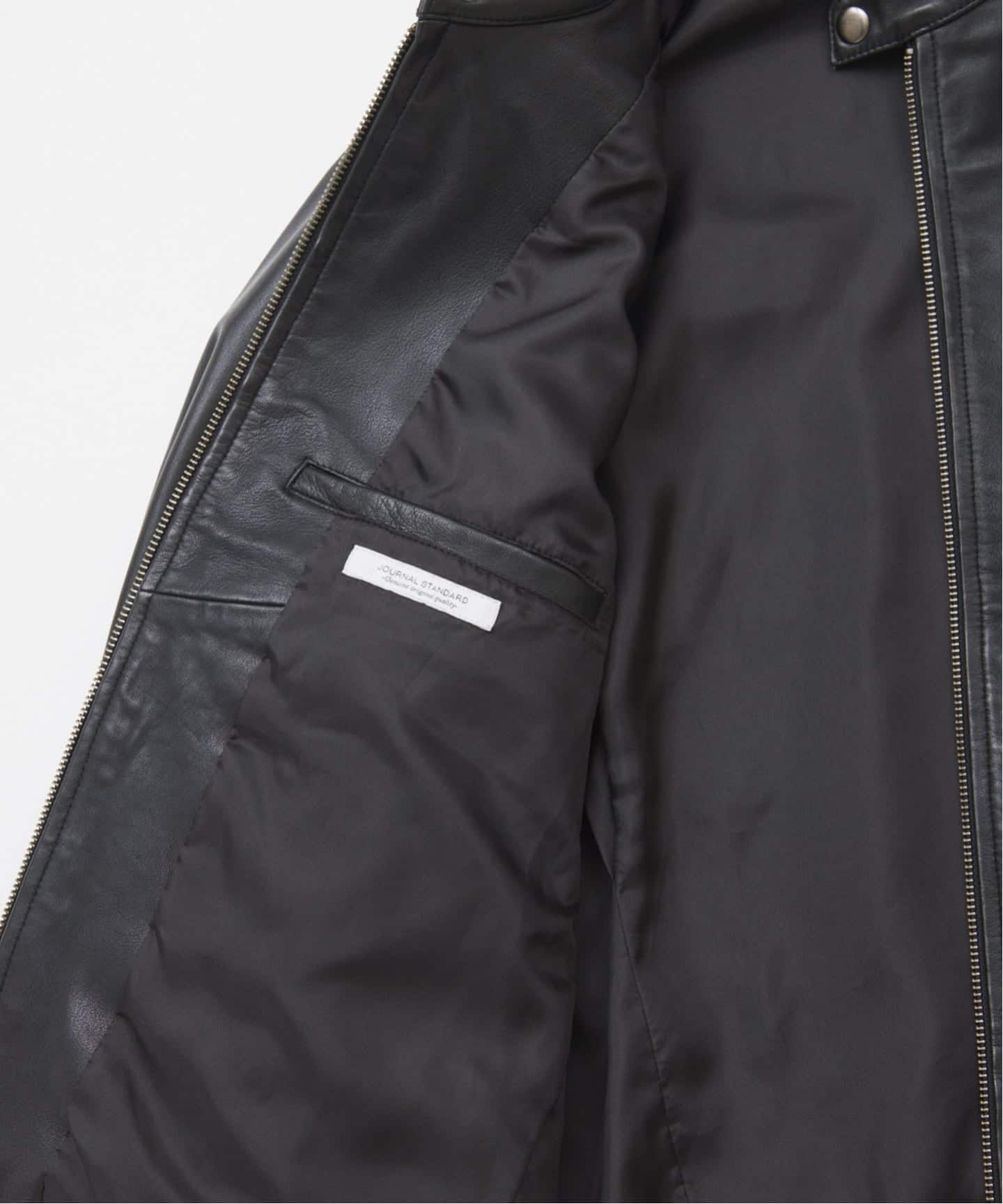 予約》ウォッシュ シープ レザー シングル ライダース（レザー