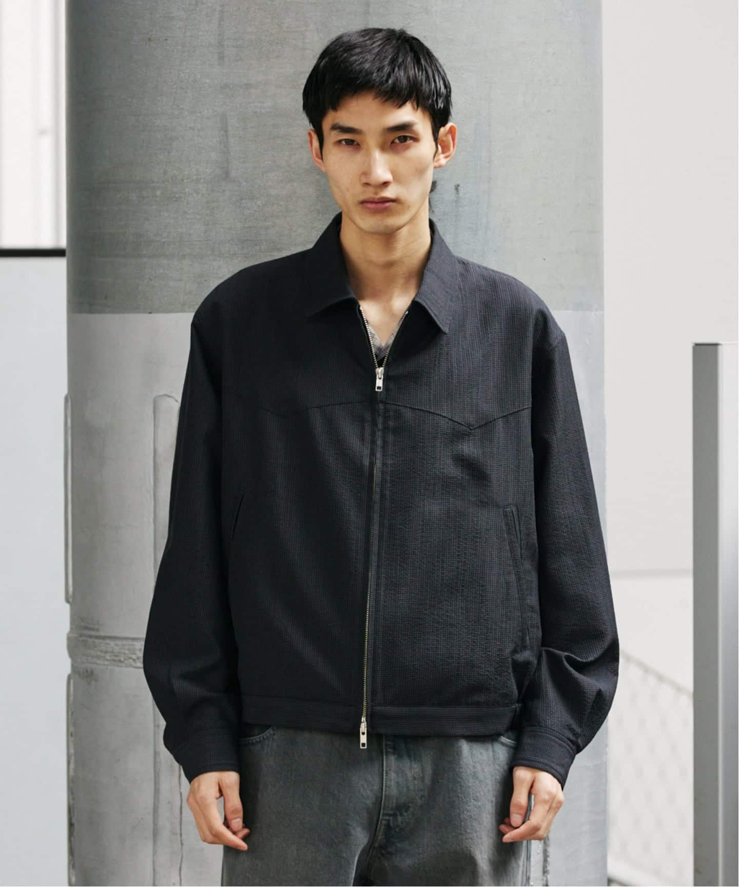 SLUB SUCKER / スラブ サッカー ジップ ジャケット（その他ブルゾン